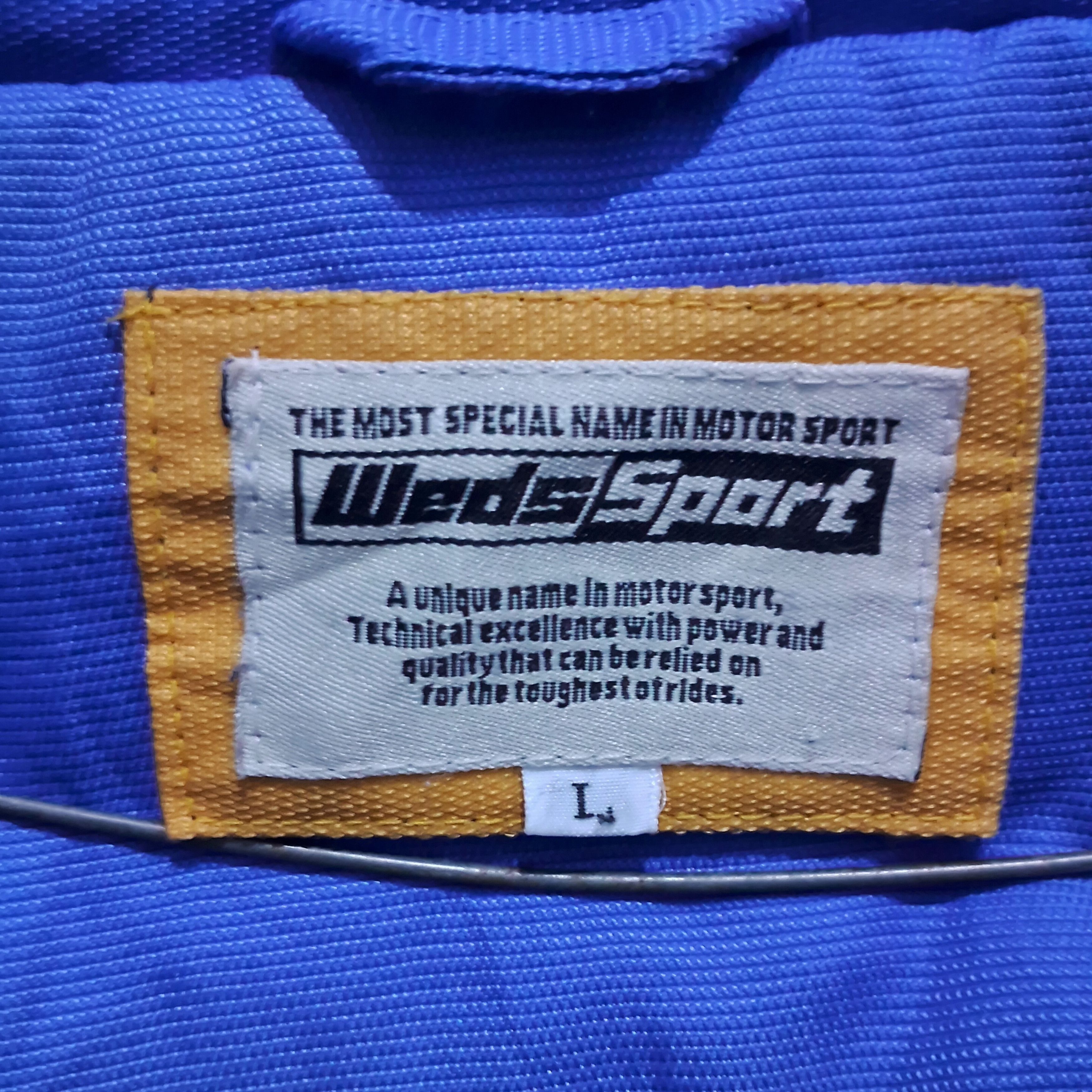 Sports Specialties RACING JACKET WEDSSPORT BANDOH EFU CO SUPER GT Size US L / EU 52-54 / 3 - 11 Thumbnail