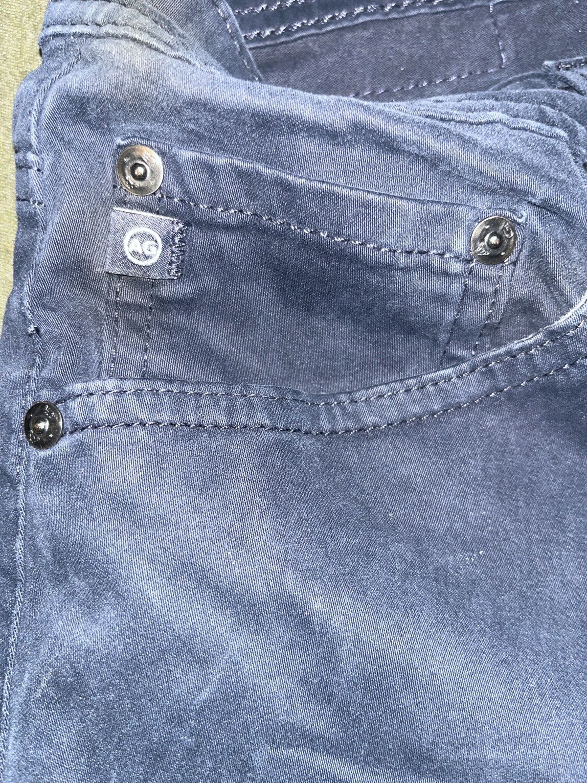 AG Adriano Goldschmied Navy Blue Adriano Goldschmied Size US 32 / EU 48 - 4 Thumbnail