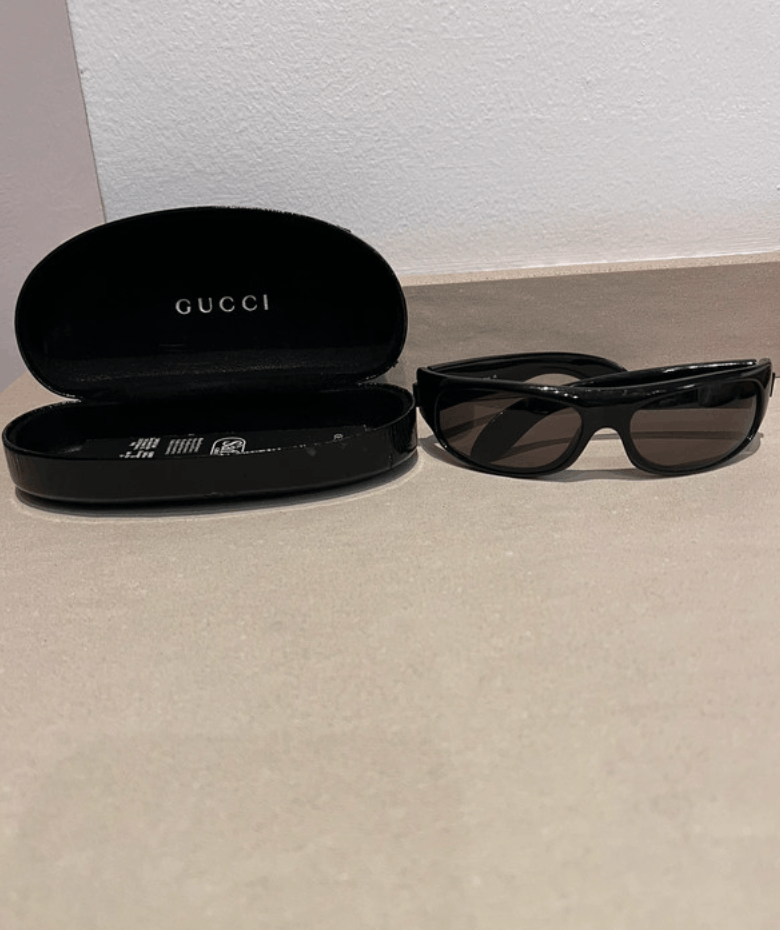 Gucci Gucci Sunglasses Logo Shield Mask Pop Vintage Size ONE SIZE - 2 Thumbnail