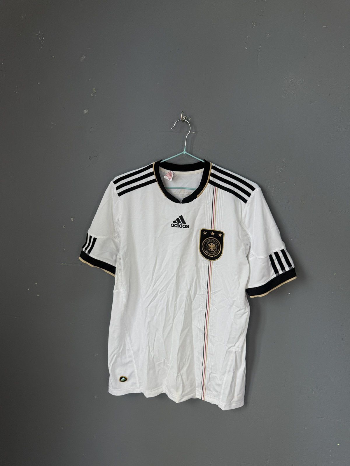Adidas Vintage Adidas Germany Soccer Jersey T-shirt Y2K USA Bloke Size US M / EU 48-50 / 2 - 1 Thumbnail