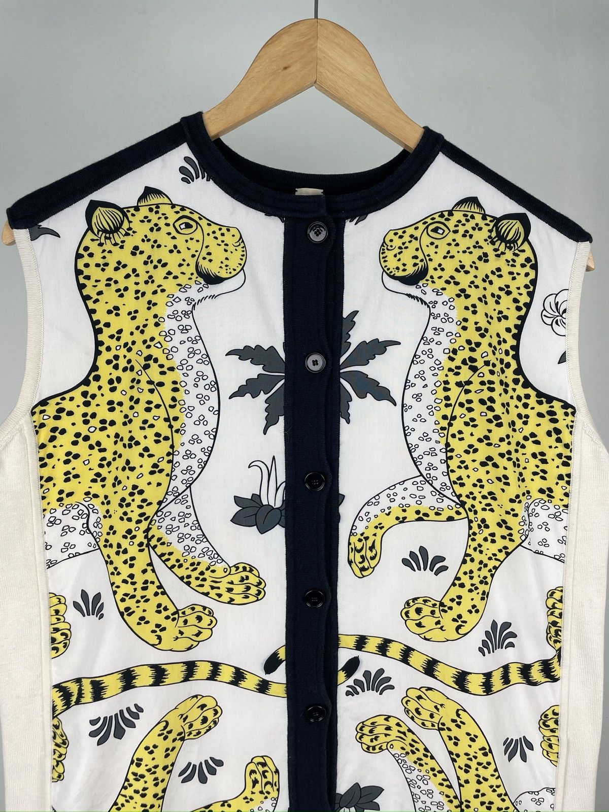 Hermes Hermès by Jean Paul Gaultier “Les Léopards” Dress Size M / US 6-8 / IT 42-44 - 3 Thumbnail