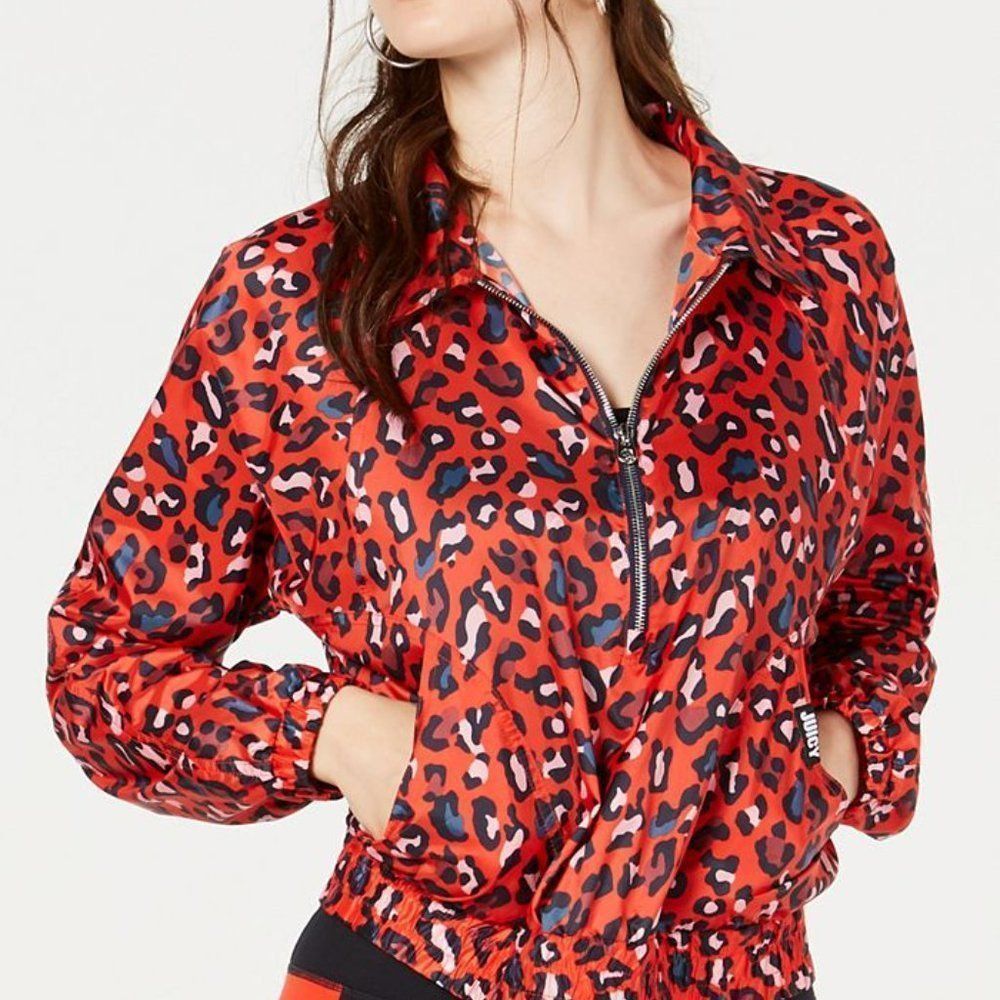 Juicy couture leopard jacket outlet