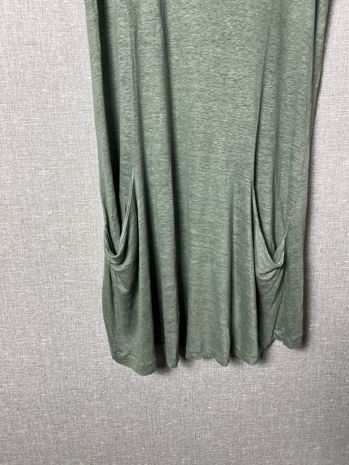 Transit TRANSIT PAR SUCH Linen Relaxed Sleeveless Blouson Midi Dress Size L / US 10 / IT 46 - 5 Thumbnail
