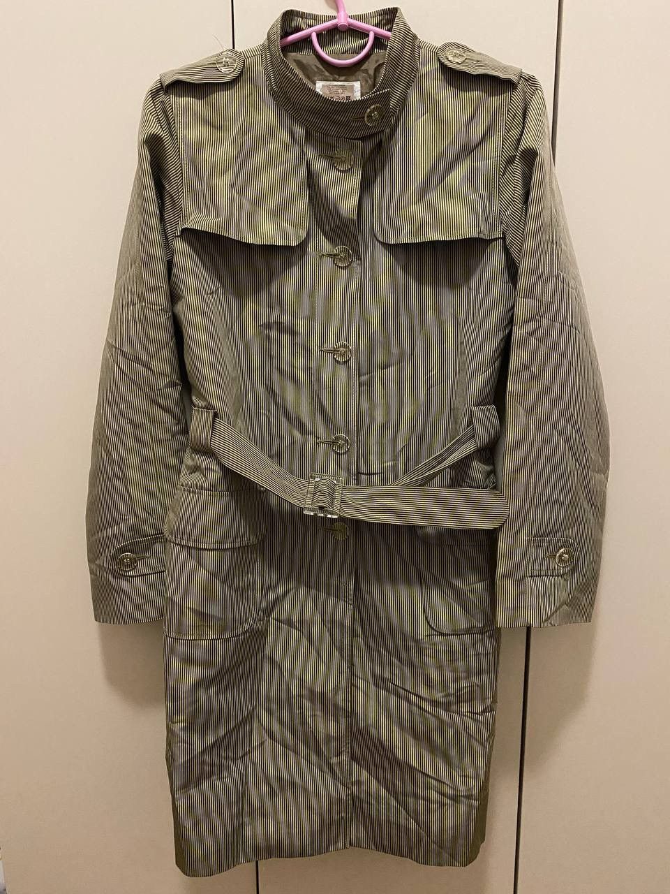 Designer × agnes b. Authentic Agnes B. Sport Paris Long Trench Coat France Size US M / EU 48-50 / 2 - 1 Thumbnail