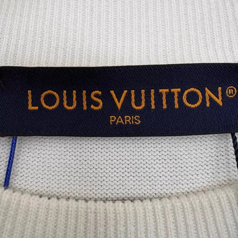 Louis Vuitton Louis Vuitton Flame Football Logo Knit Short Sleeve Size US L / EU 52-54 / 3 - 5 Thumbnail