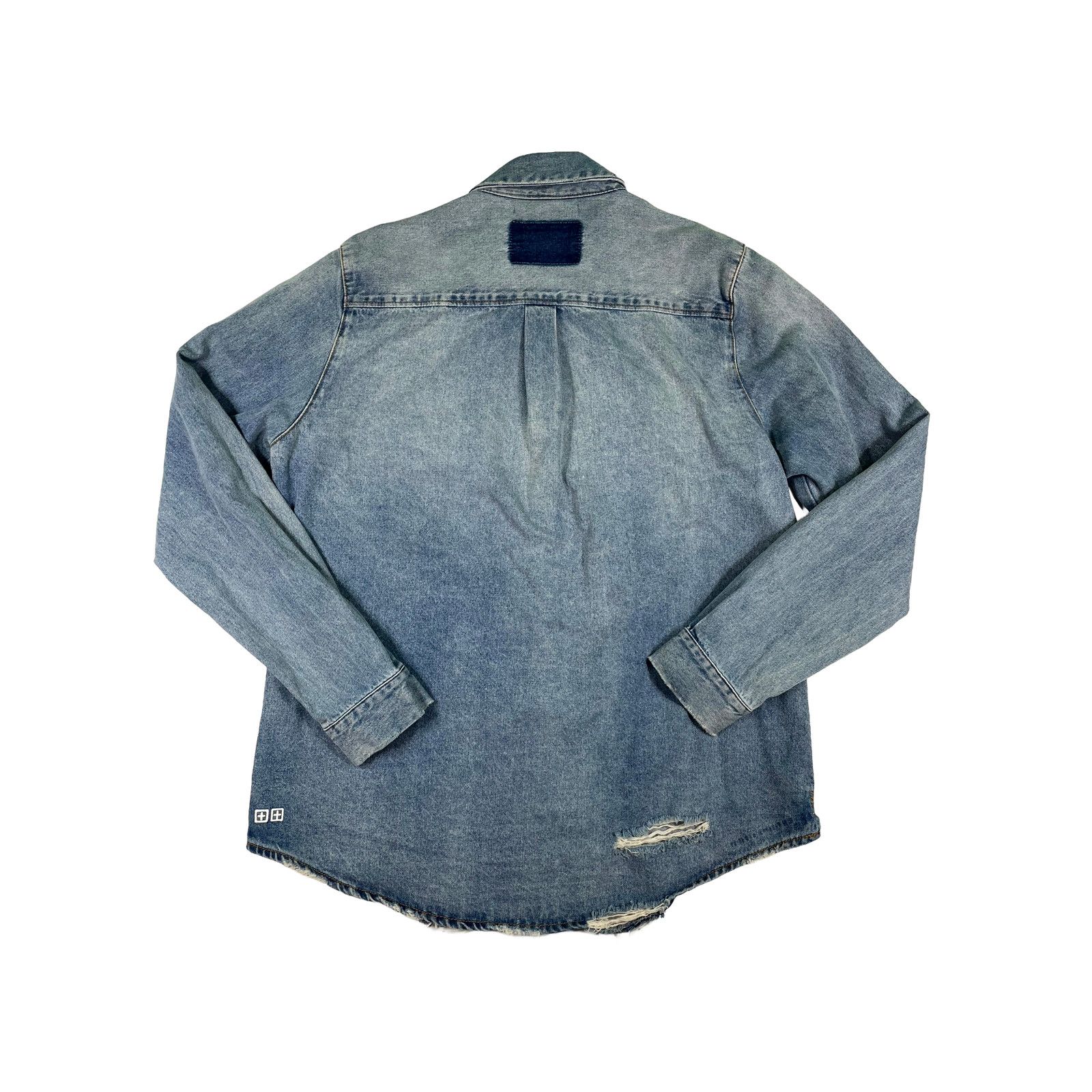 Ksubi Ksubi Denim Light Wash Jacket Size US XL / EU 56 / 4 - 2 Thumbnail