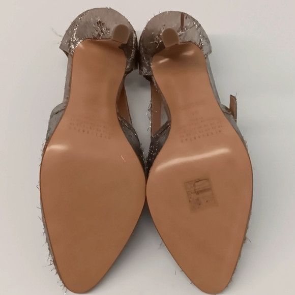 Maison Margiela Maison Margiela Distressed Metallic Mary Jane Pumps -EU36 Size US 6 / IT 36 - 13 Thumbnail
