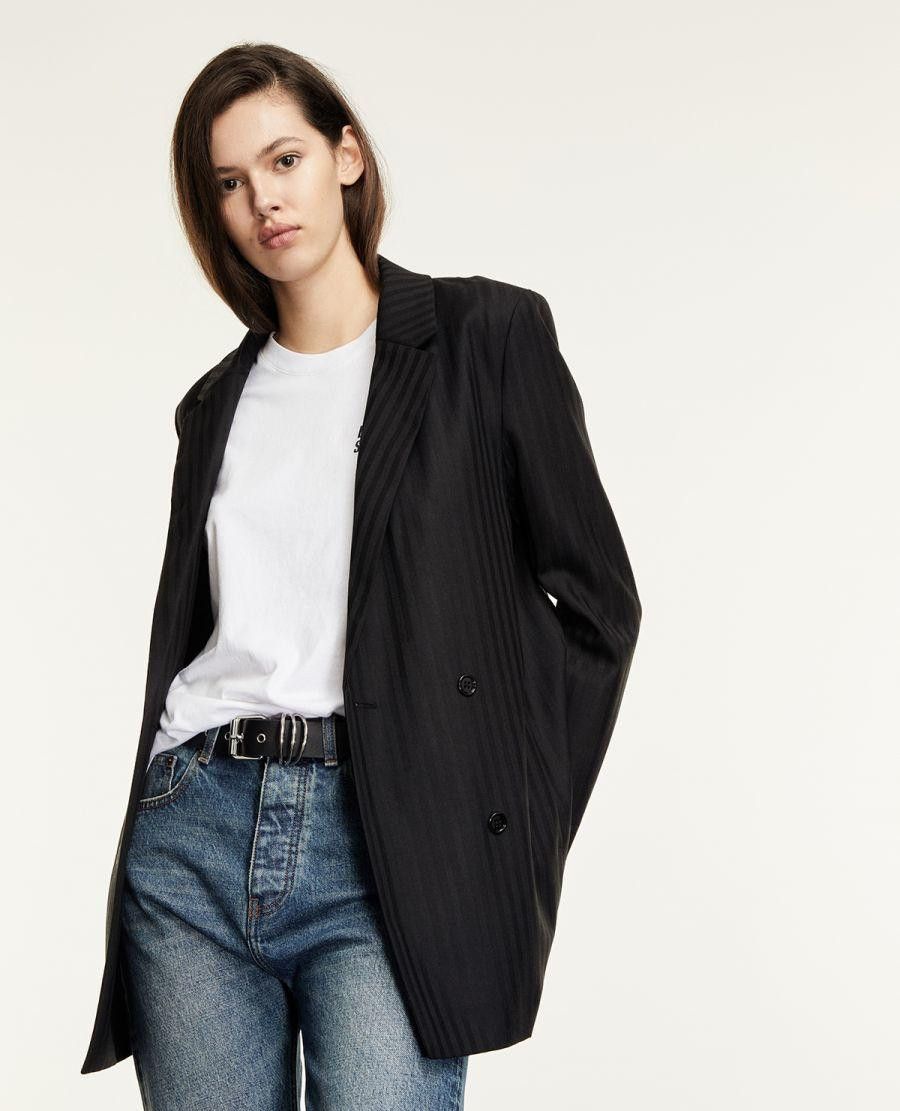 The Kooples The Kooples Paris Wool Long Blazer Double Breasted Blazer Size XS / US 0-2 / IT 36-38 - 8 Thumbnail