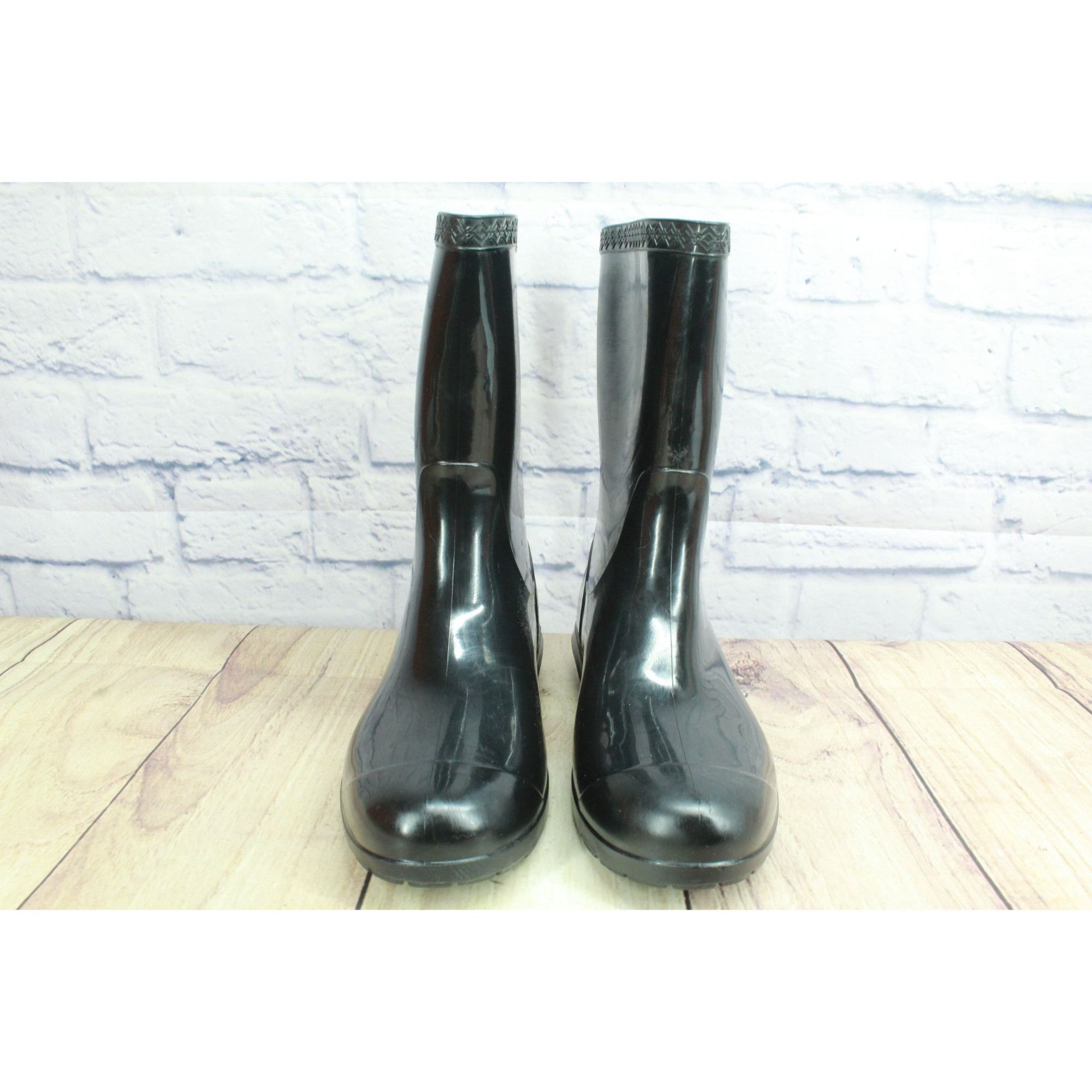 Ugg UGG Sienna Rubber Pull On Glossy Waterproof Rain Boots Size US 8 / IT 38 - 4 Thumbnail