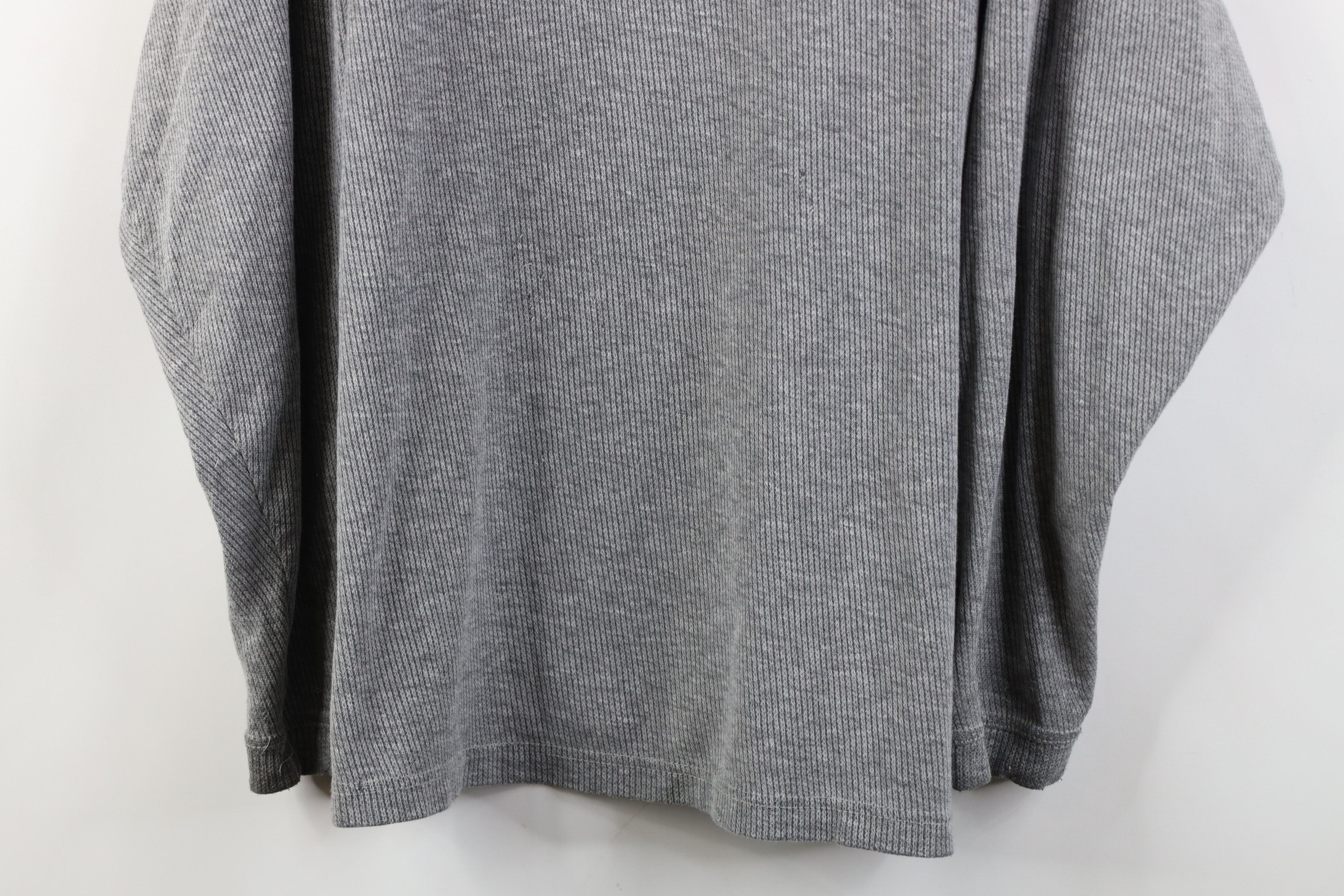 Vintage Vintage 90s Red Wings Hockey Ribbed Knit Long Sleeve T-Shirt Size US L / EU 52-54 / 3 - 3 Thumbnail