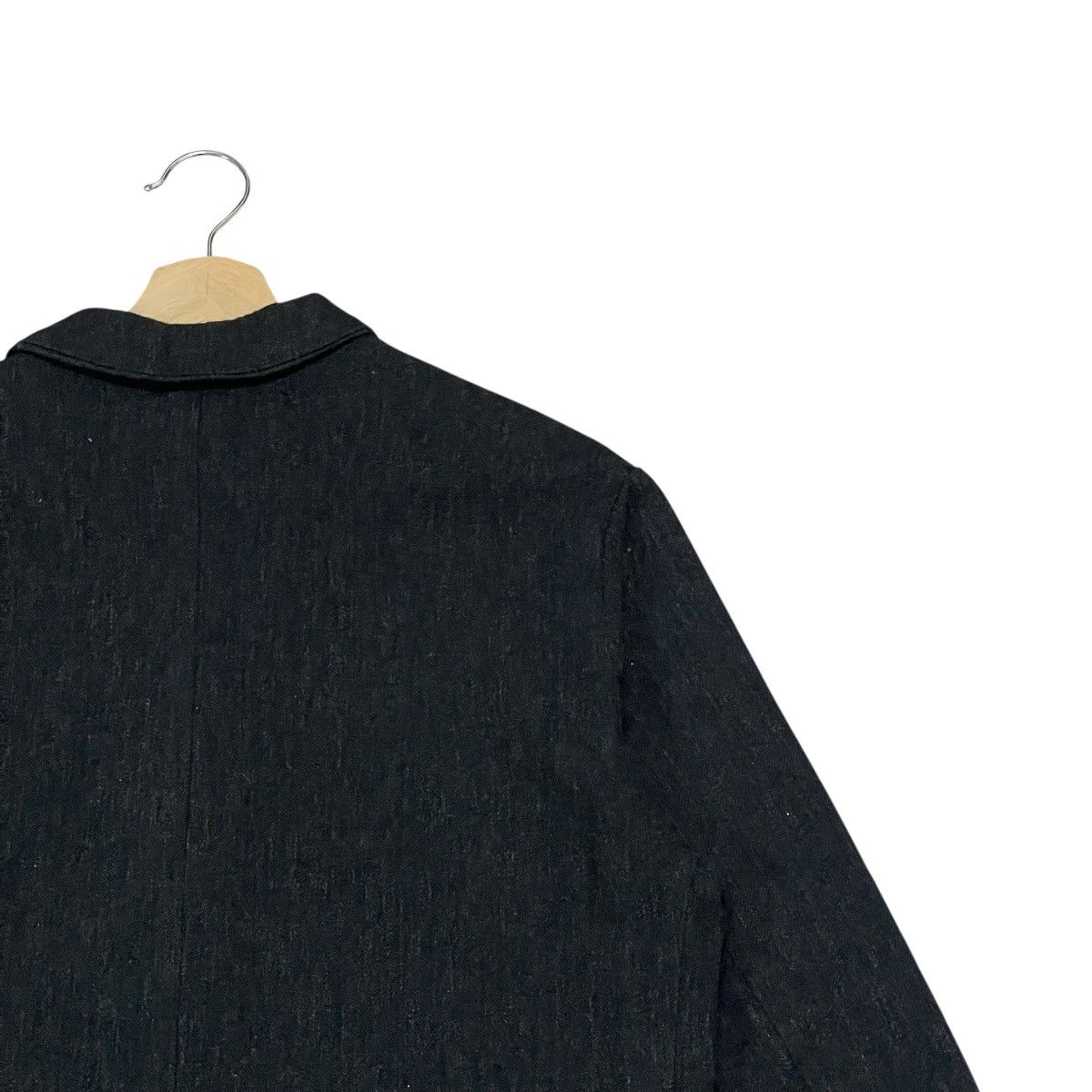 The Superior Labor Vintage The Superior Labor AW2008 Wool Leather Pocket Jacket Size US S / EU 44-46 / 1 - 14 Thumbnail