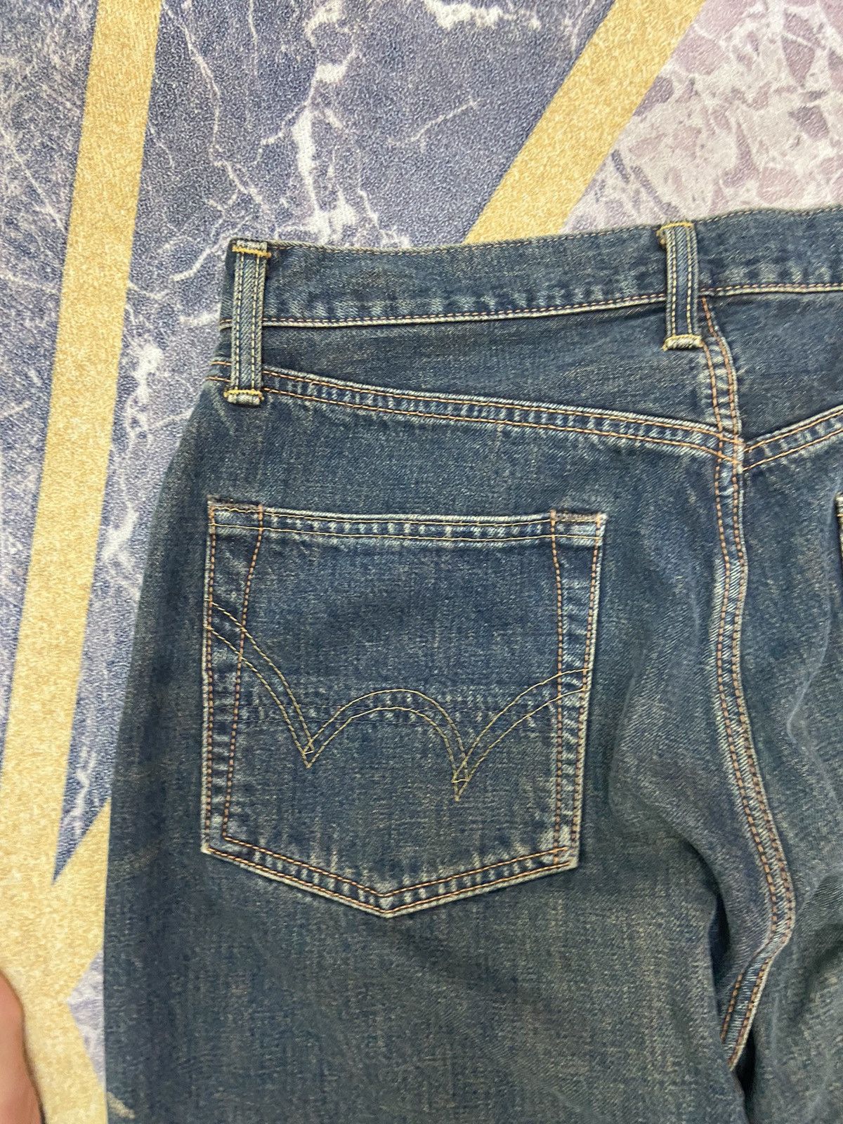 Edwin × Vintage VINTAGE EDWIN DENIM 505 SELVAGE Size US 30 / EU 46 - 14 Thumbnail