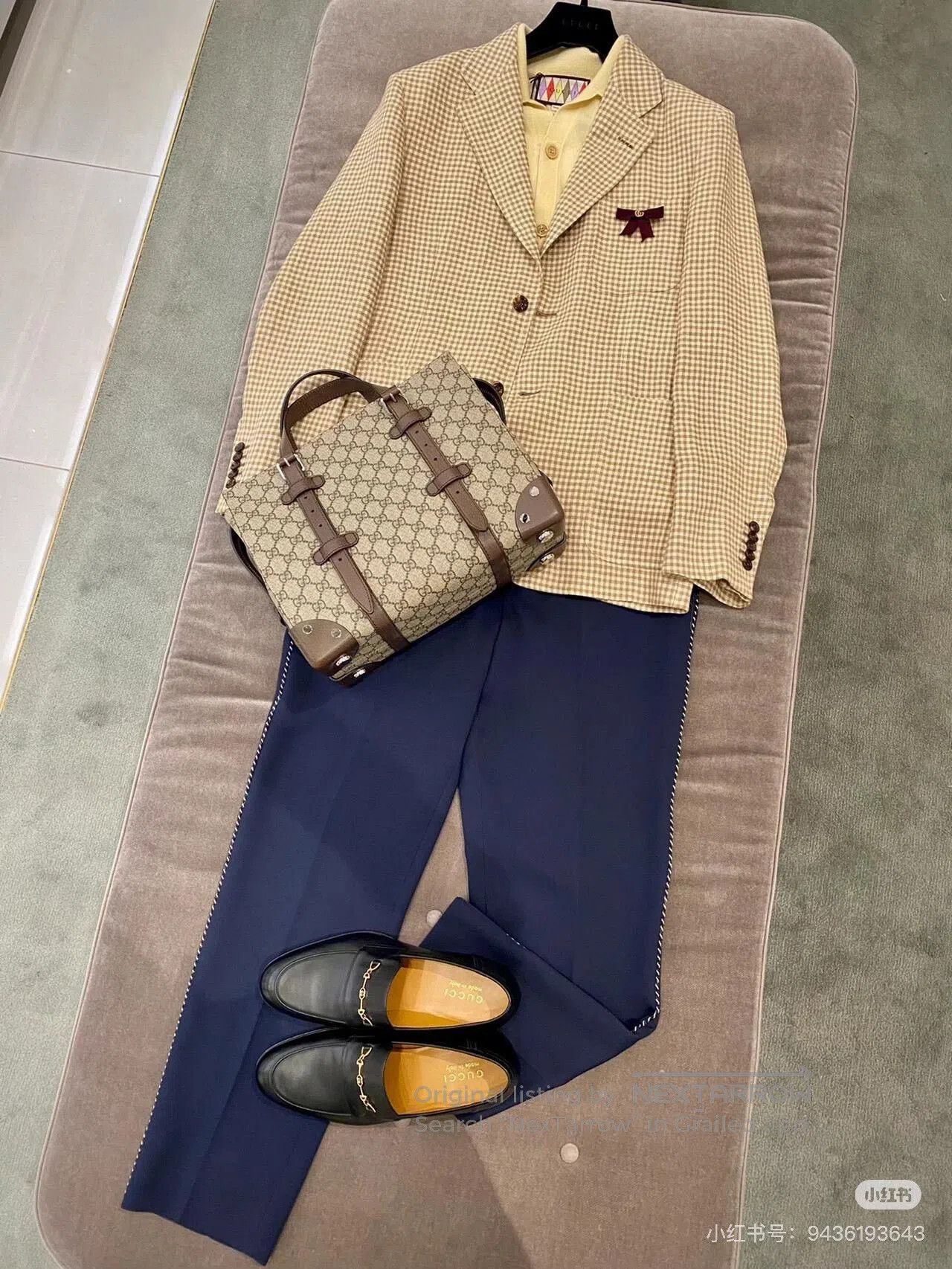 Gucci Gucci Monogram Tote Handbag. Size ONE SIZE - 8 Thumbnail