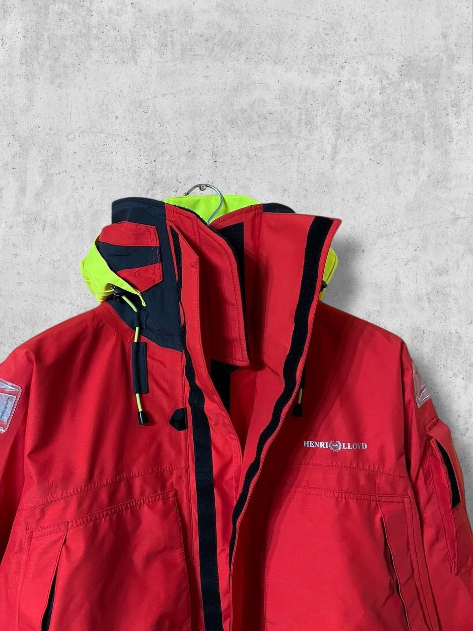 Vintage RAR Henri Lloyd OFFSHORE GORE TEX Yachting Waterproof jacket Size US L / EU 52-54 / 3 - 7 Thumbnail
