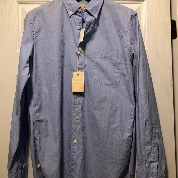 J.Crew j.crew men's new 100%cotton casual shirt size: M(15-15 1/2) Size US M / EU 48-50 / 2 - 1 Thumbnail