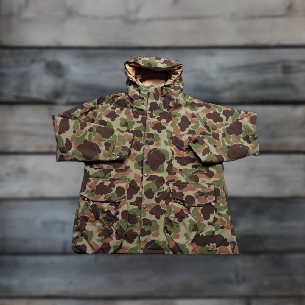 Vintage Cabela's Jacket Camouflage Brown Hooded Puffer USA USA Logo Long Size L Men's Jacket Therma Thinsulate Goretex Vintage Size US L / EU 52-54 / 3 - 1 Thumbnail