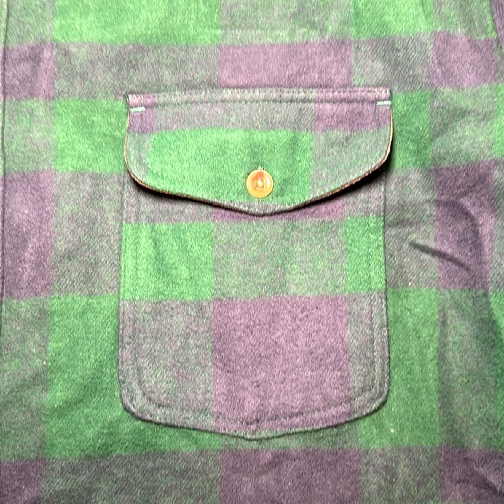 Vintage VINTAGE Biltmore Heavy Flannel Long Sleeve Button-Up Shirt XXL Men Green NWOT Size US XXL / EU 58 / 5 - 7 Thumbnail