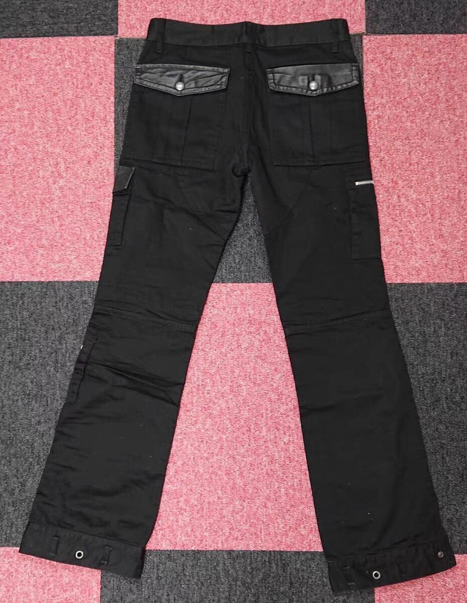 Backbone Black Casual Cargo Pants with Multiple Pockets Size US 32 / EU 48 - 1 Thumbnail