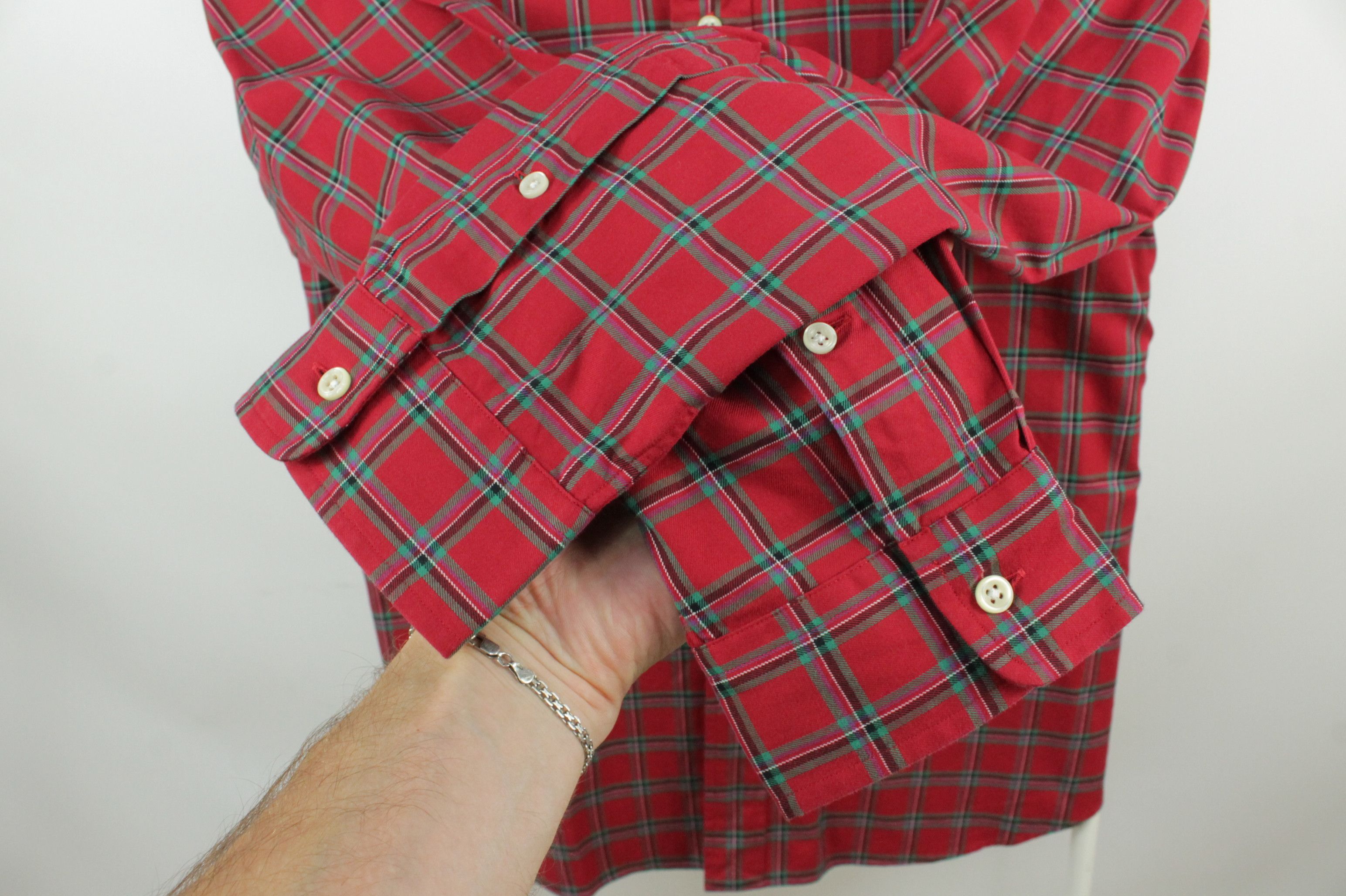 Polo Ralph Lauren Vintage Polo Ralph Lauren Blake Two Ply Cotton Casual Shirt Size US XL / EU 56 / 4 - 5 Thumbnail