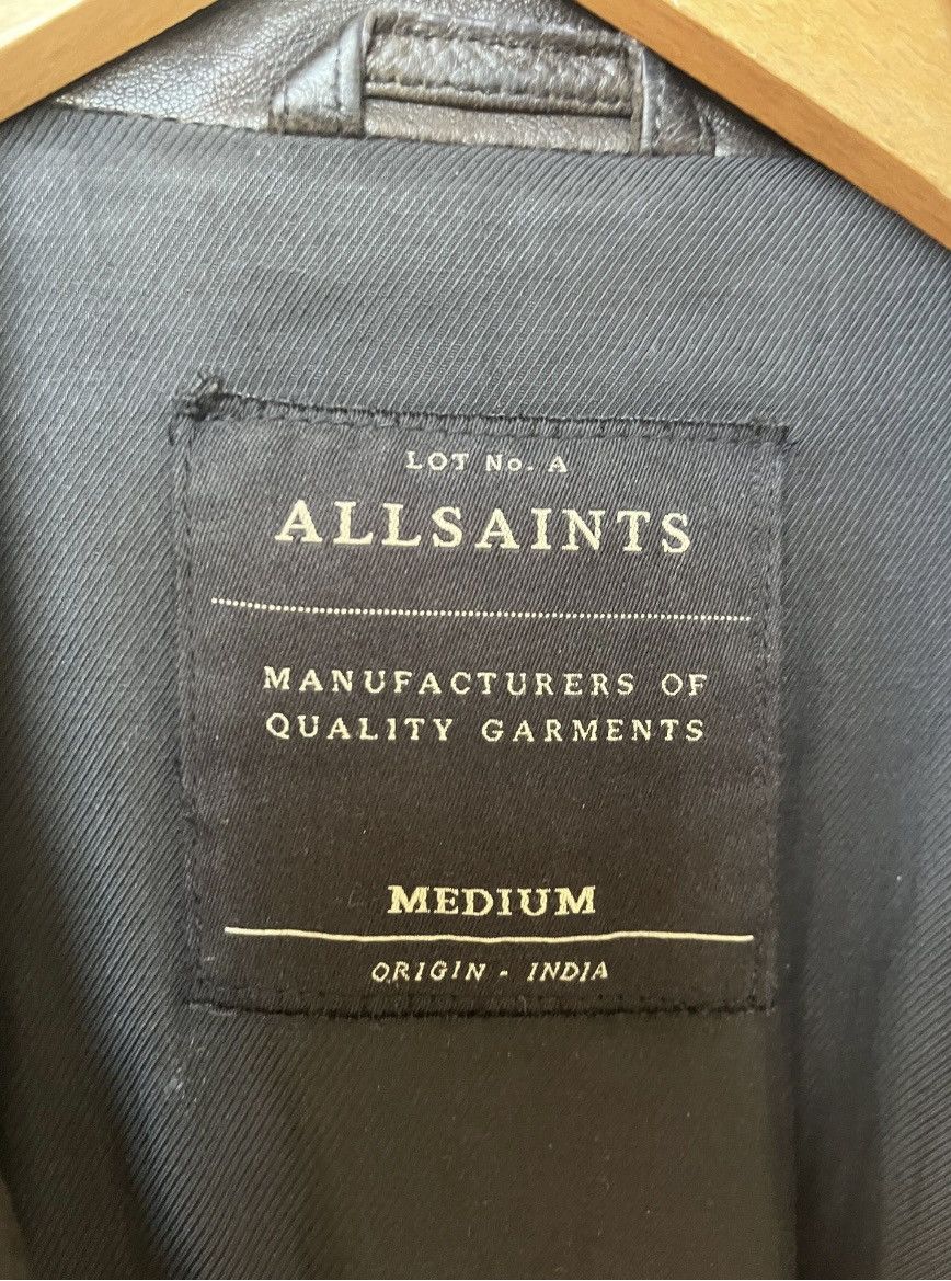 Allsaints Allsaints leather jacket Size US M / EU 48-50 / 2 - 3 Thumbnail