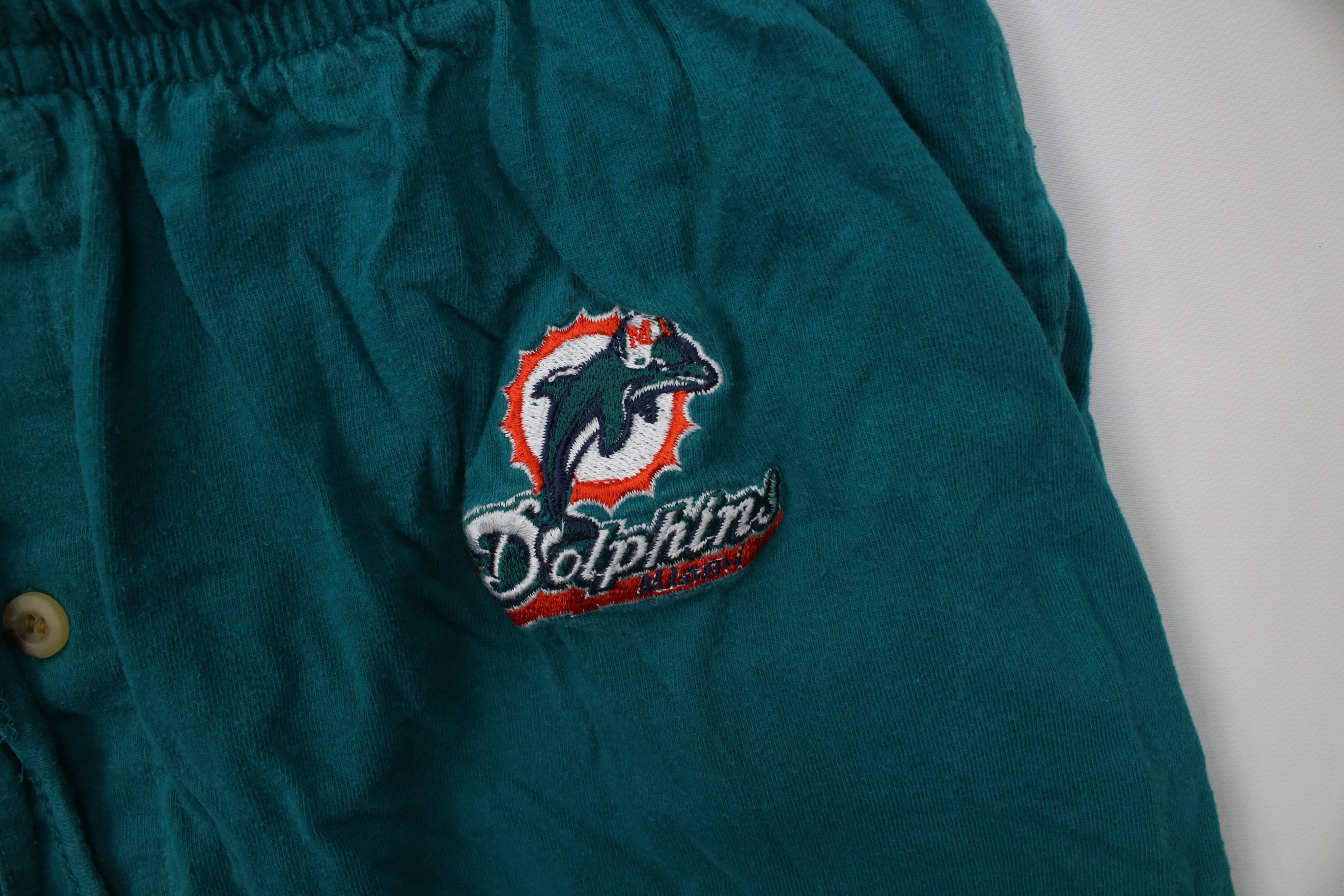Vintage Vintage Y2K 2000 NFL Dolphins Football Wide Leg Pants Size US 36 / EU 52 - 6 Thumbnail
