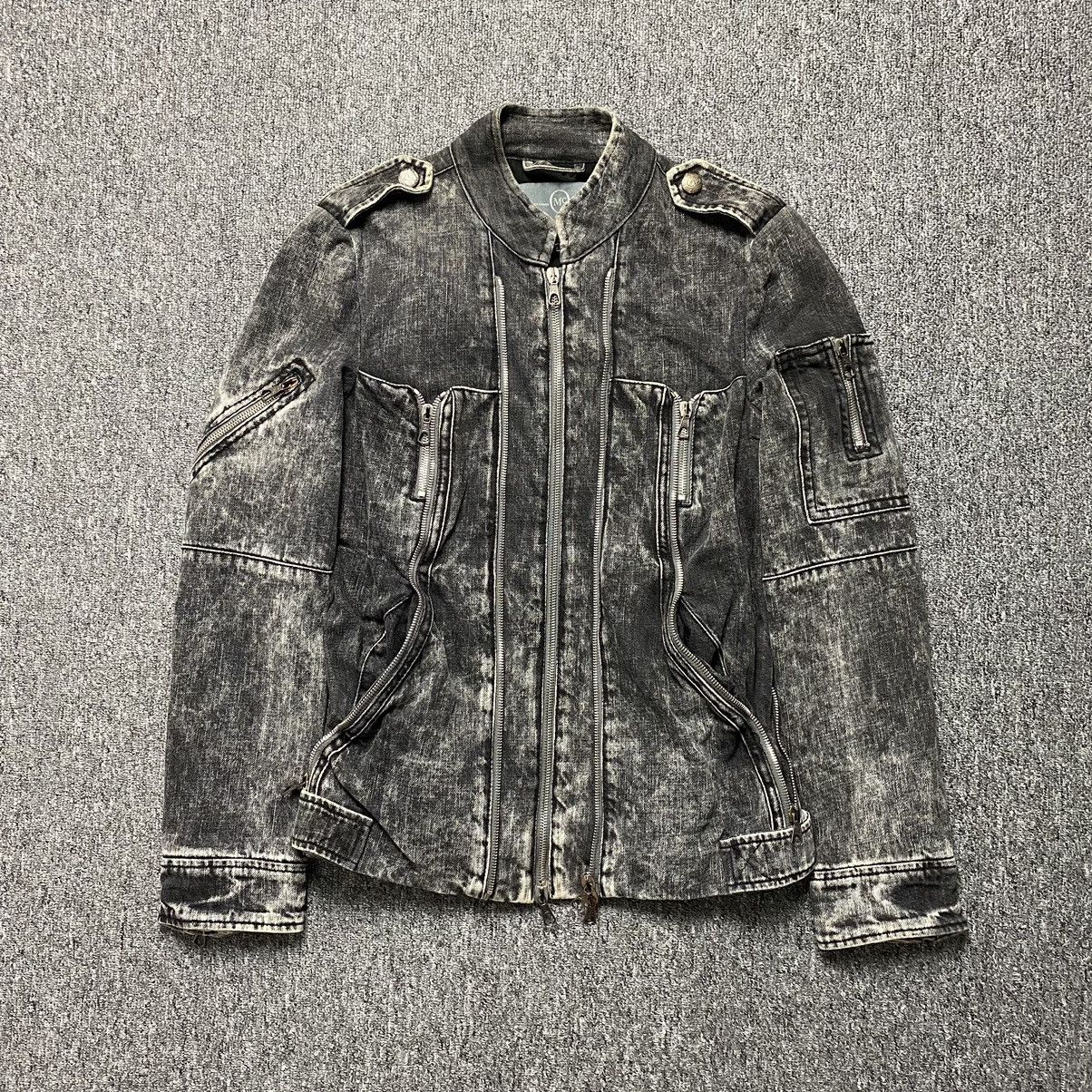 Archival - Alexander Mcqueen - Multi Zip Denim Jacket