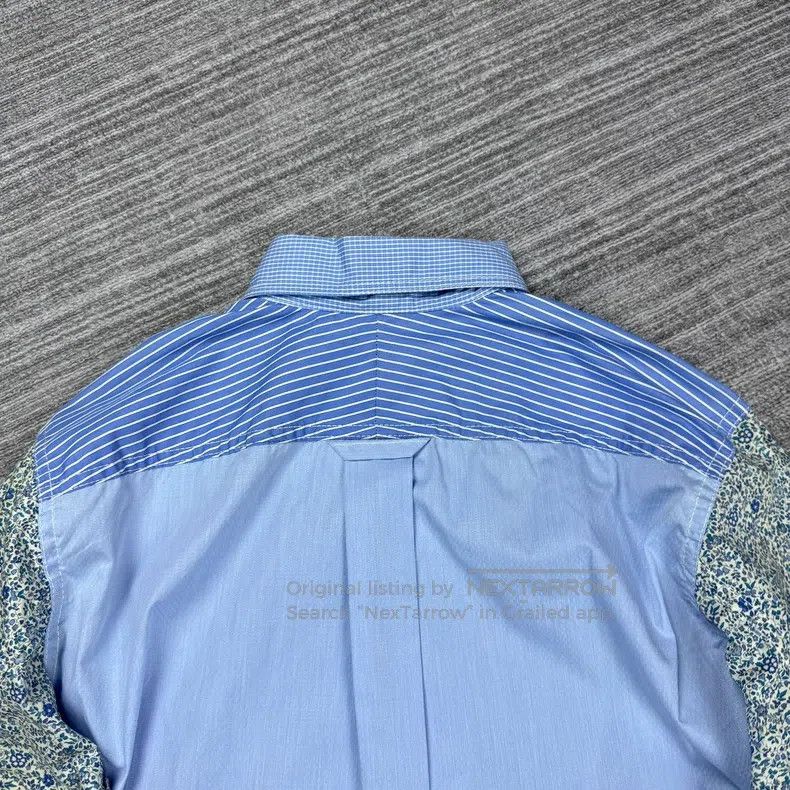 Junya Watanabe Junya Watanabe Floral Long Sleeve Printed Shirt Size US XS / EU 42 / 0 - 7 Thumbnail