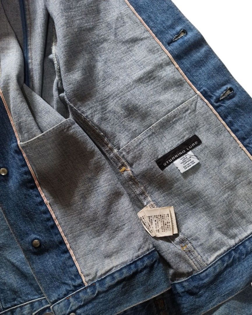Japanese Brand × Levi's × Levi's Vintage Clothing Vintage Japanese trucker selvedge Size US S / EU 44-46 / 1 - 2 Thumbnail