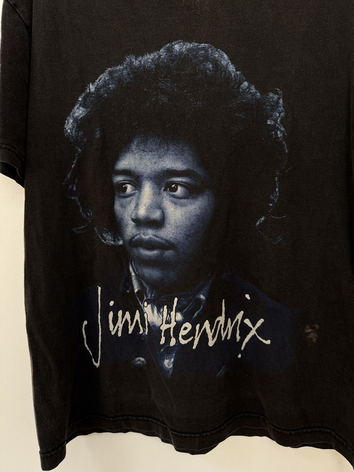 Jimi Hendrix × Vintage Vintage Jimi Hendrix T-Shirt Over Print Size US L / EU 52-54 / 3 - 3 Thumbnail