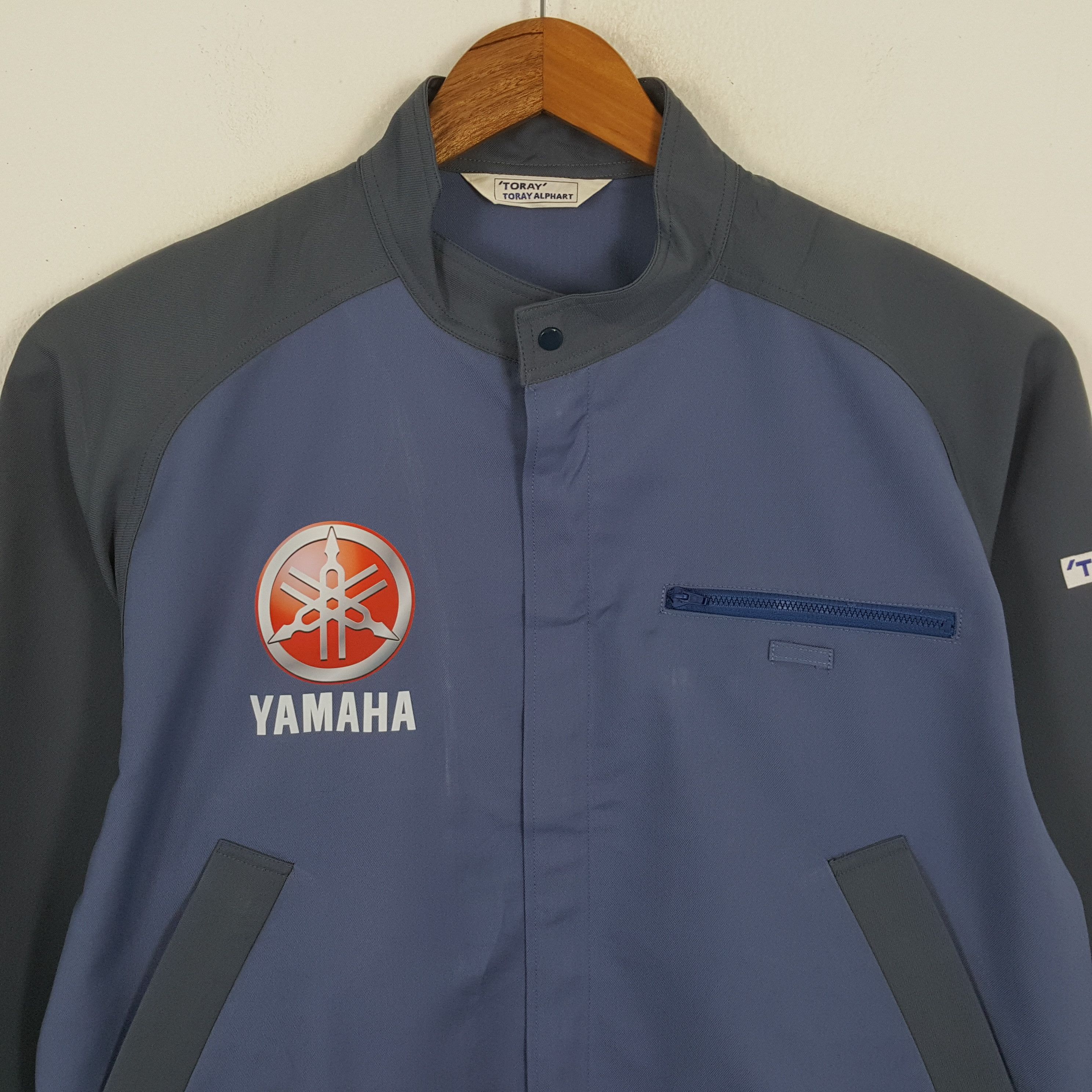 Vintage × Yamaha Vintage YAMAHA Japanese Motorcycle Racing Custom Jacket Size US XL / EU 56 / 4 - 4 Thumbnail