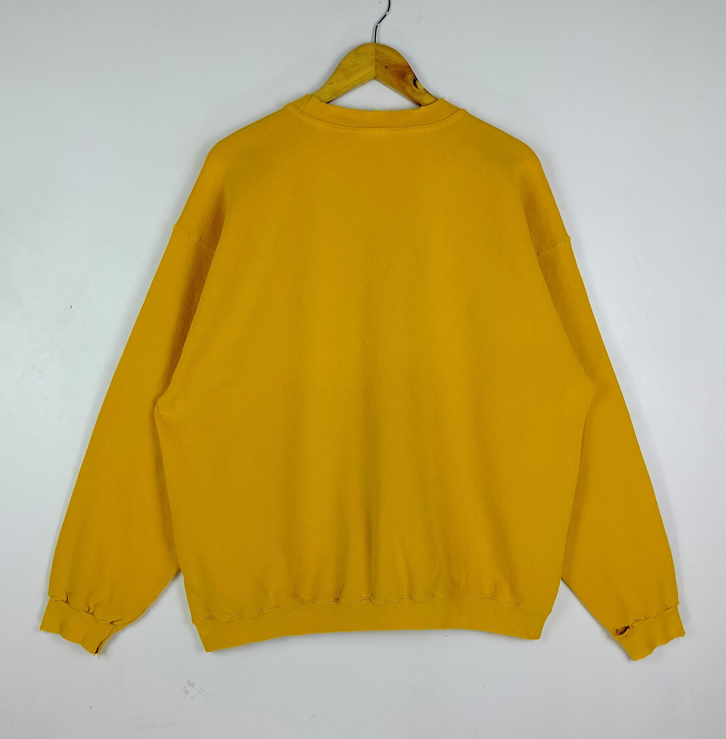 Nike Vintage 90s Nike Sweatshirt Swoosh Nike Distressed Sweater Size US XL / EU 56 / 4 - 2 Thumbnail