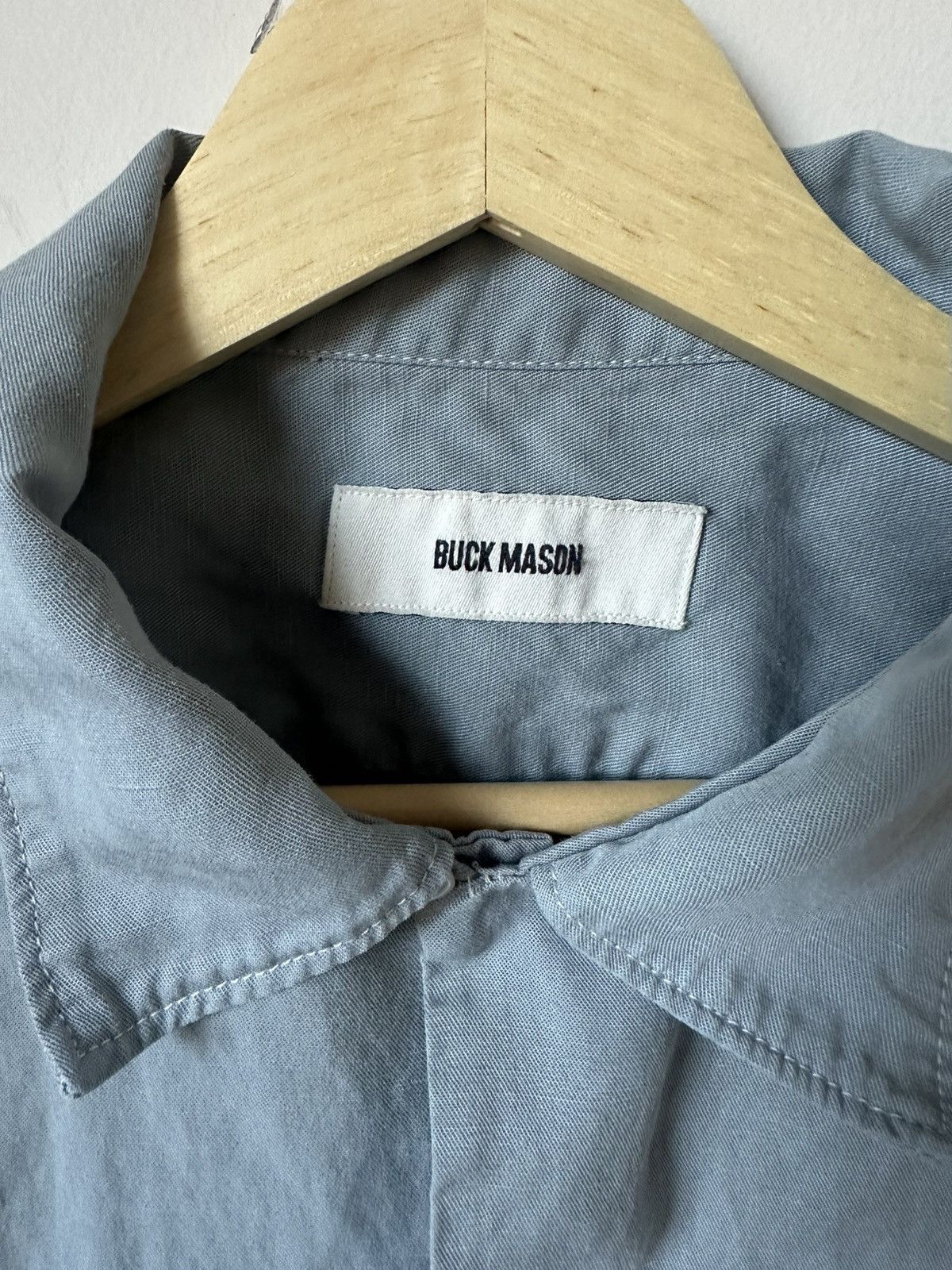 Buck Mason Gabardine camp collar button up Size US S / EU 44-46 / 1 - 2 Thumbnail