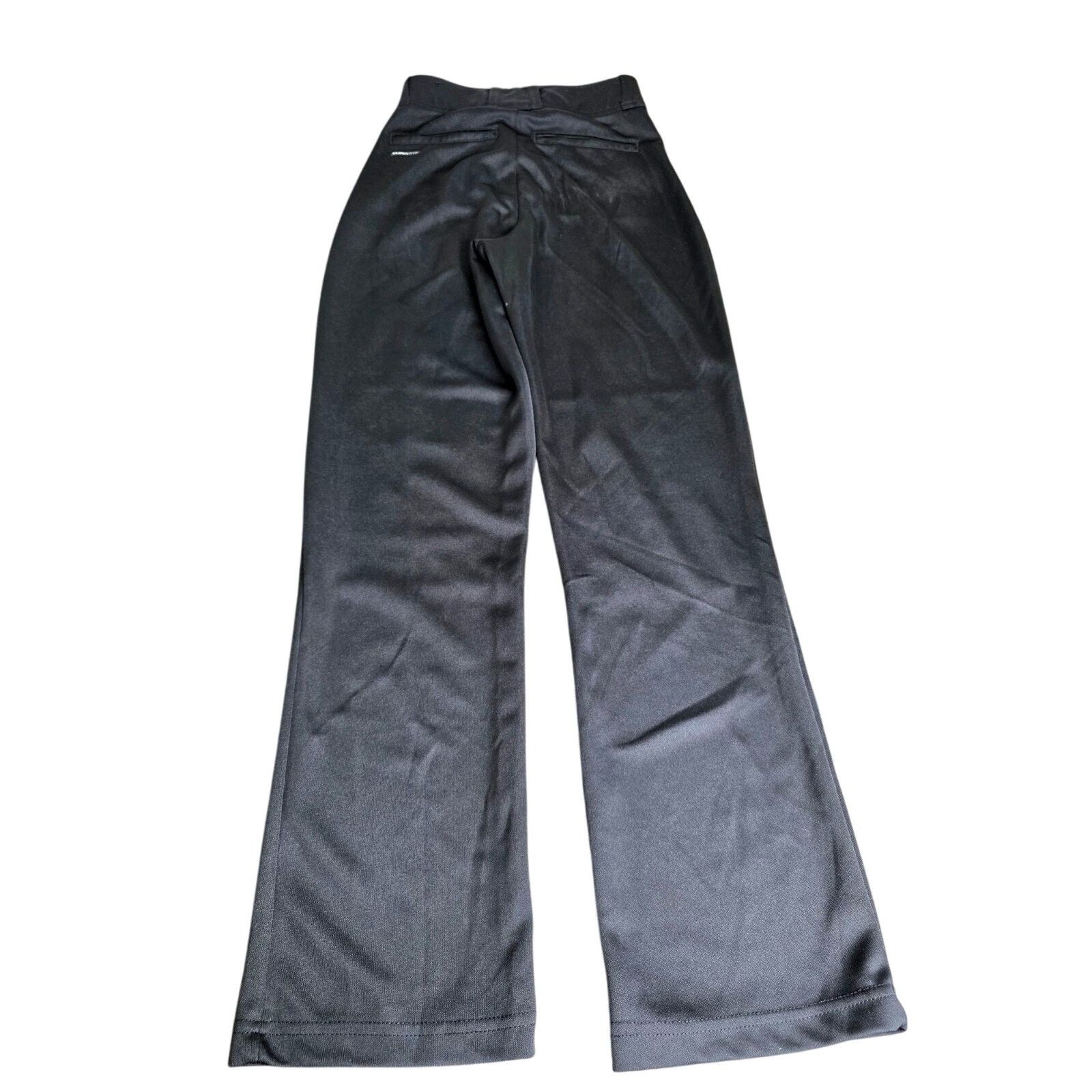 Adidas Adidas Baseball Pants Knickers Climalite Black Men's S Size US 27 - 16 Thumbnail