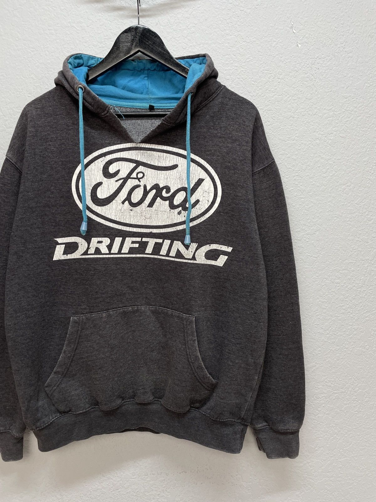 Ford Vintage Y2K Ford Drifting Baggy Fit Sun Faded Boxy Hoodie Size US M / EU 48-50 / 2 - 4 Thumbnail