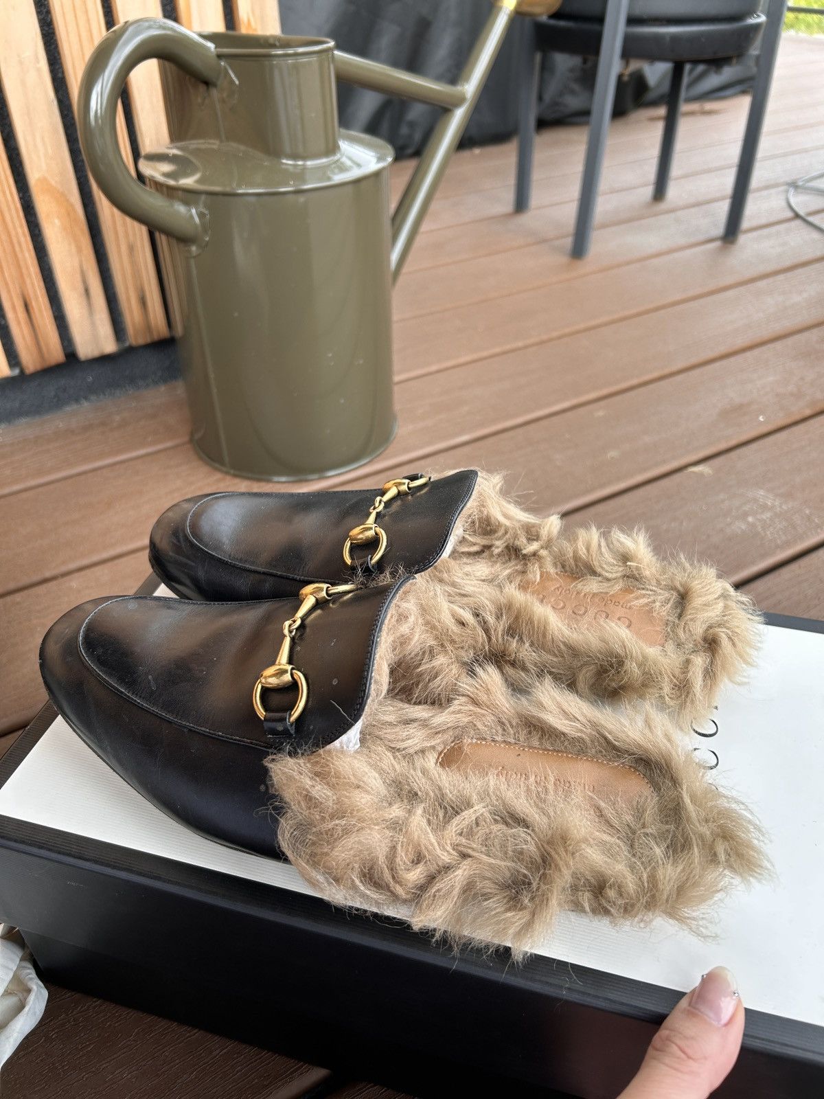 Gucci princeton loafers - worn