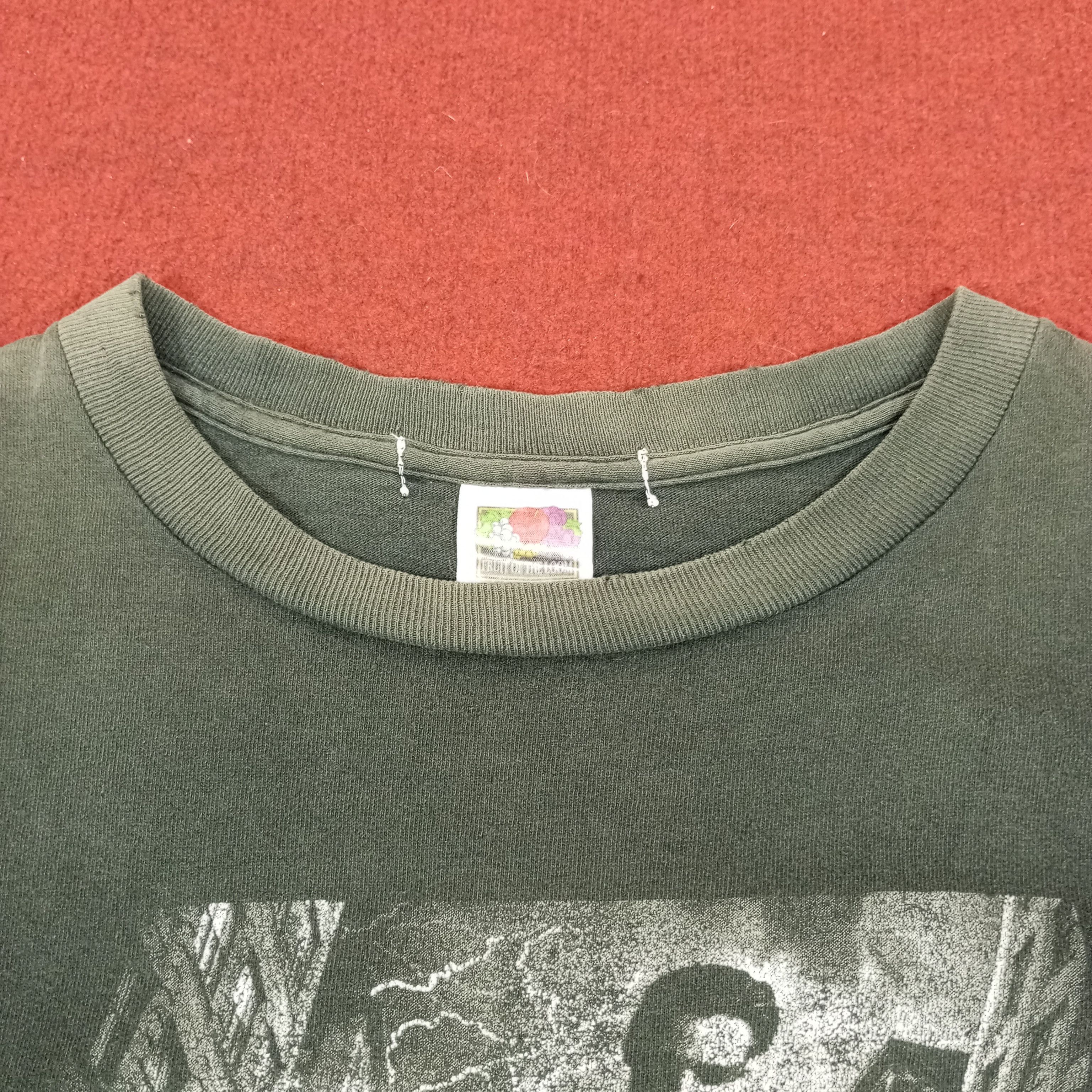 Fruit Of The Loom × Vintage The Matrix Warner Bros Movie Promo Style Vintage Tshirt Size US L / EU 52-54 / 3 - 5 Thumbnail