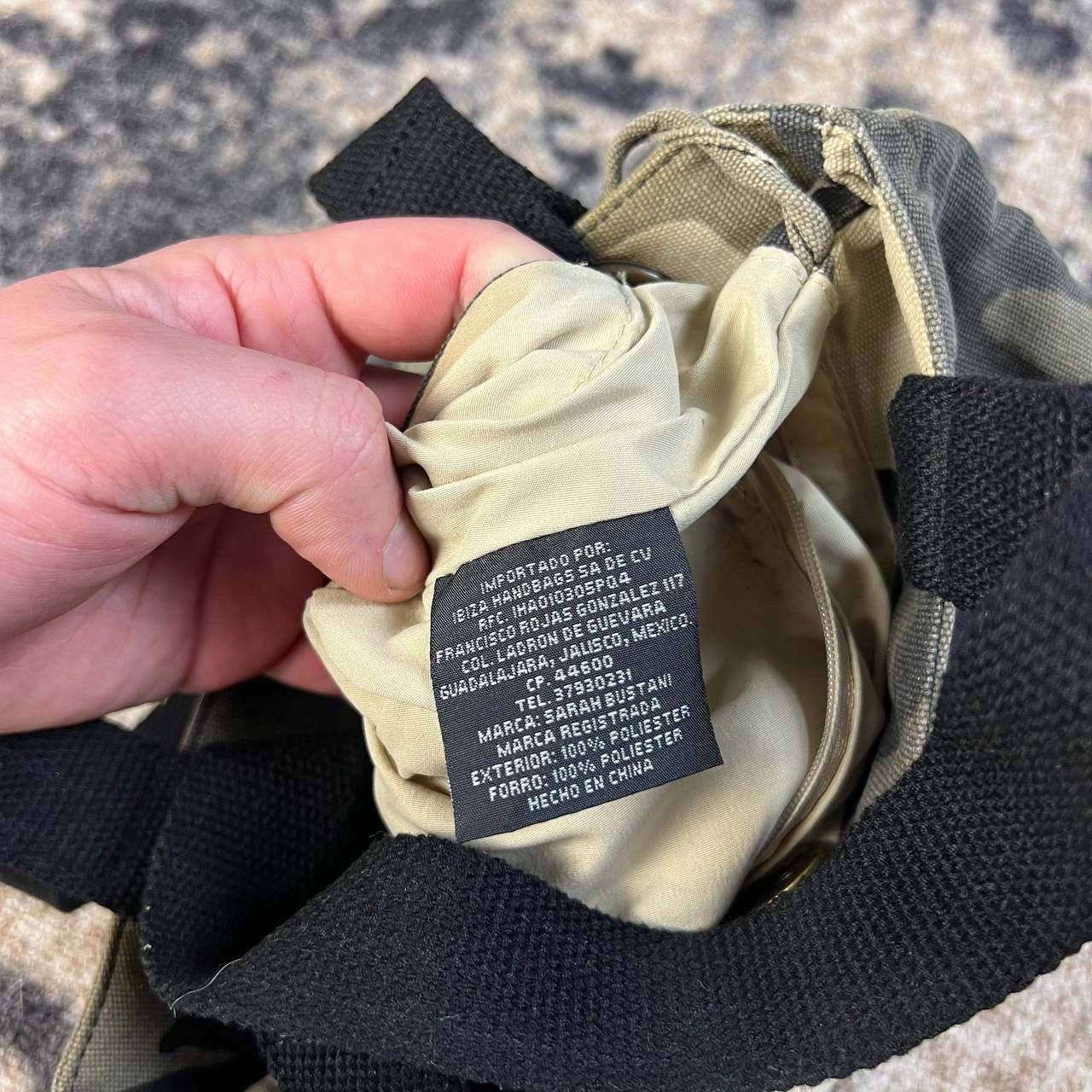 Japanese Brand Japanese Y2K Style Camo Mini Bag Streetwear 90s Size ONE SIZE - 8 Thumbnail