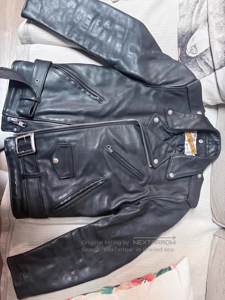 Schott Schott Leather coat Size US S / EU 44-46 / 1 - 1 Thumbnail