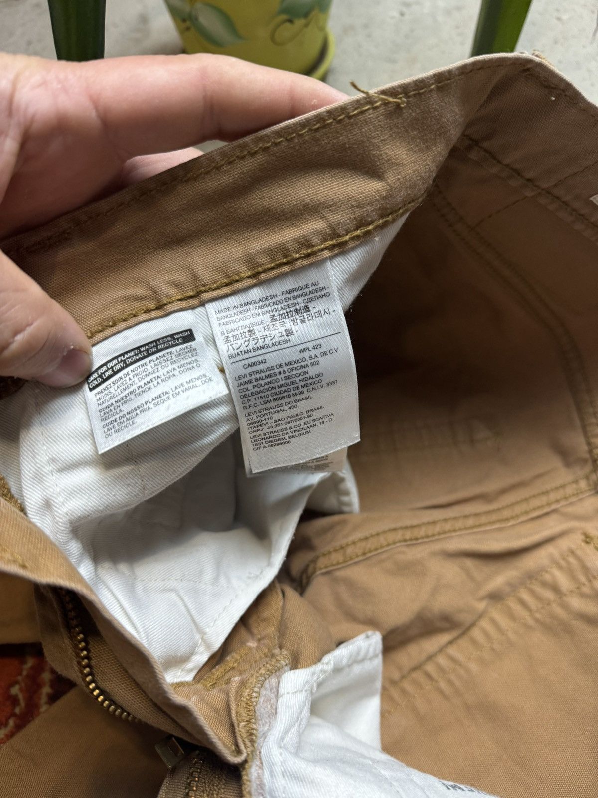 Levi's × Vintage Vintage Y2K Levi’s Workwear Cargo Active Pants Size US 30 / EU 46 - 7 Thumbnail