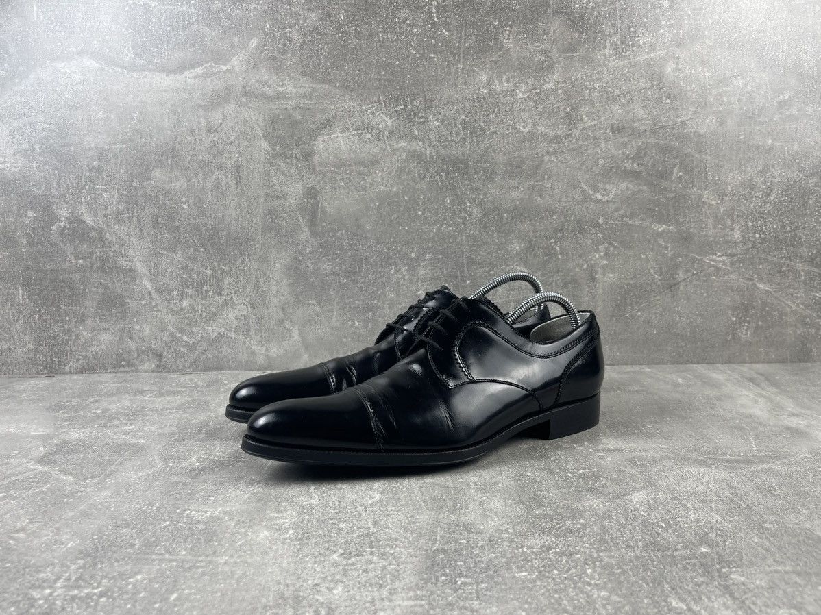 Dolce & Gabbana Dolce & Gabbana Patent Leather Derby Black Dress Shoes Size US 8 / EU 41 - 1 Thumbnail