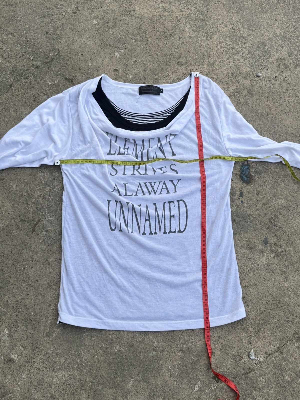 If Six Was Nine Layared Beaumere Poem Vkei Long Sleeve Japan Styled Size US M / EU 48-50 / 2 - 6 Thumbnail