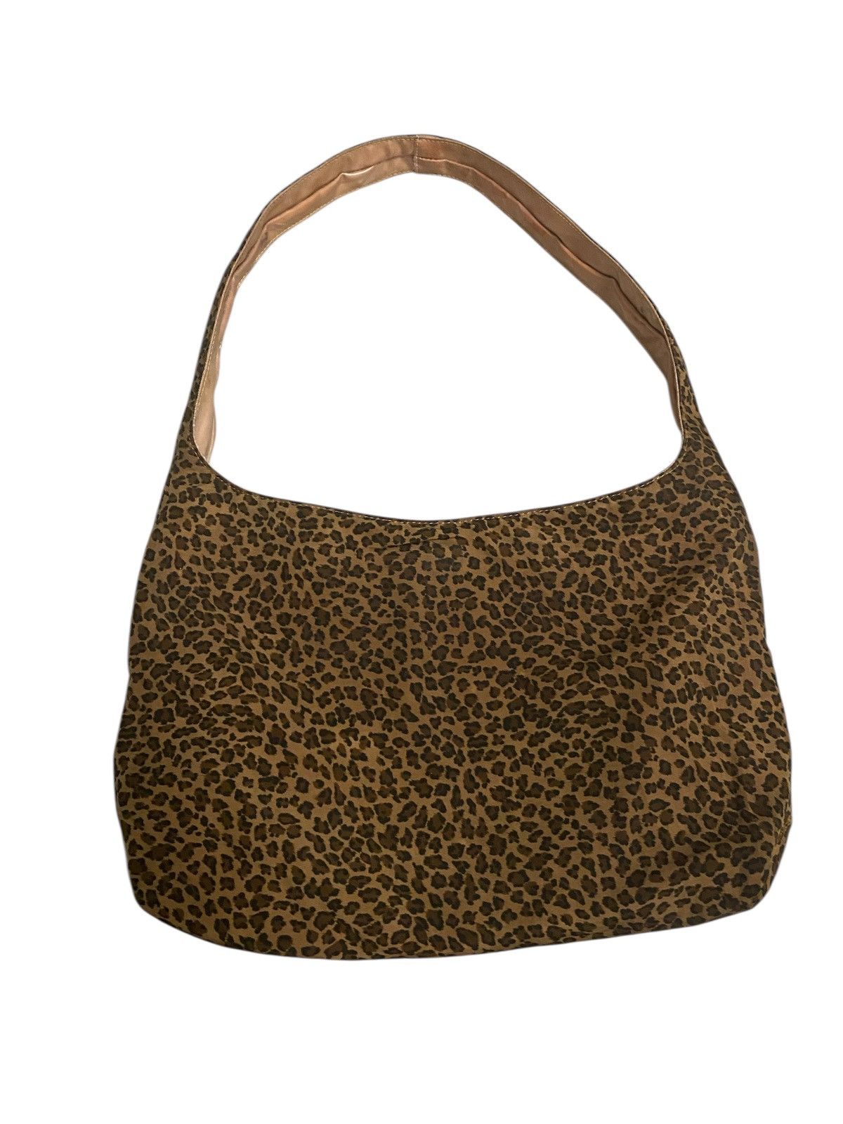 Offer Vintage Bottega Veneta Leopard Hobo Bag in Brown, Men's