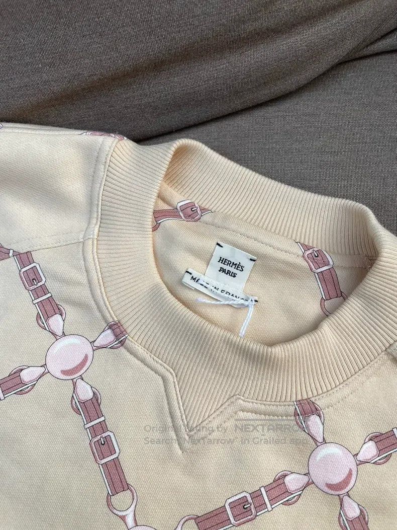 Hermes Hermes 22 Grand Celebration Series Printed Sweatshirt + Sh Size XXS / US 00 / IT 34 - 4 Thumbnail