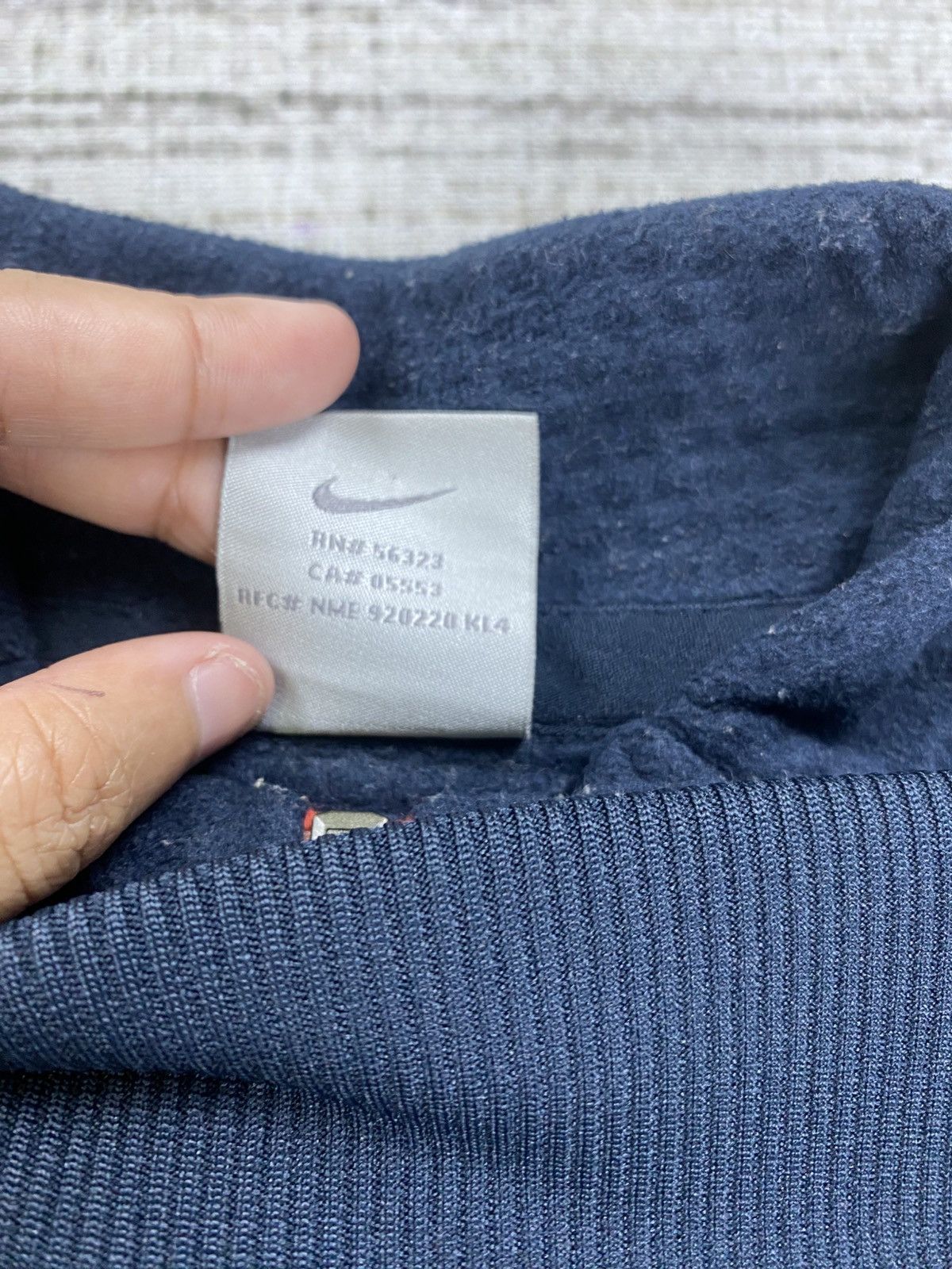 Japanese Brand × Nike × Vintage Vintage Nike 90 Sphere Thermal Embroidery Logo Zipper Jacket Size US M / EU 48-50 / 2 - 11 Thumbnail
