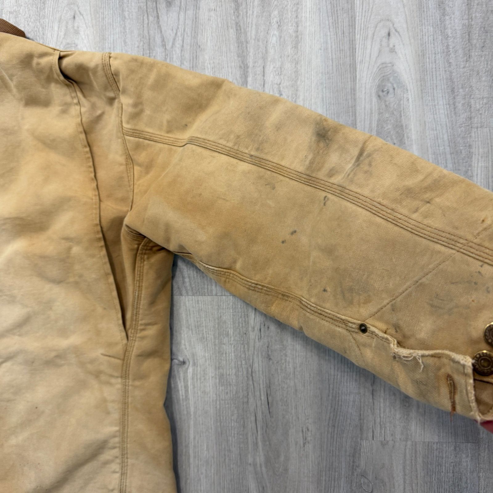 Carhartt Vintage Carhartt Chore Jacket XL Blanket Lined Distressed Size US XL / EU 56 / 4 - 10 Thumbnail