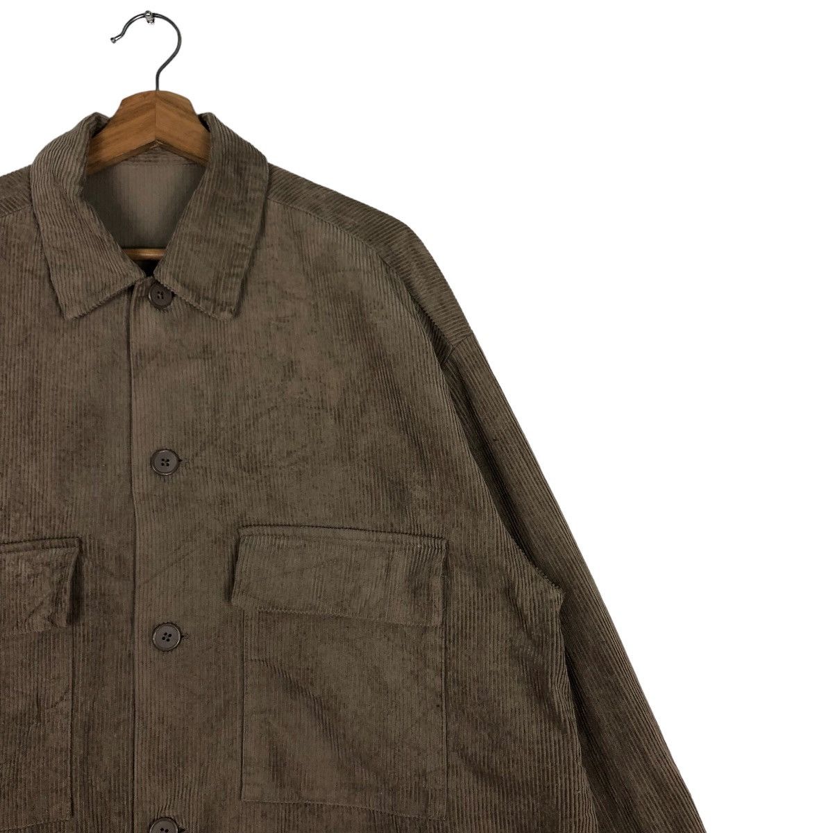 Japanese Brand 🔥90’s Vtg Chore Corduroy Work Jacket GU Japan Issey Miyake Size US L / EU 52-54 / 3 - 6 Thumbnail