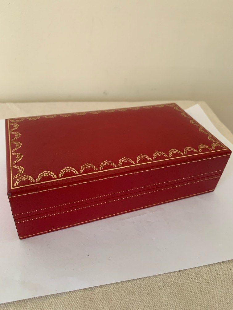 Cartier must de Cartier Santos Vintage Eyewear Red Box Case ONLY Size ONE SIZE - 2 Thumbnail