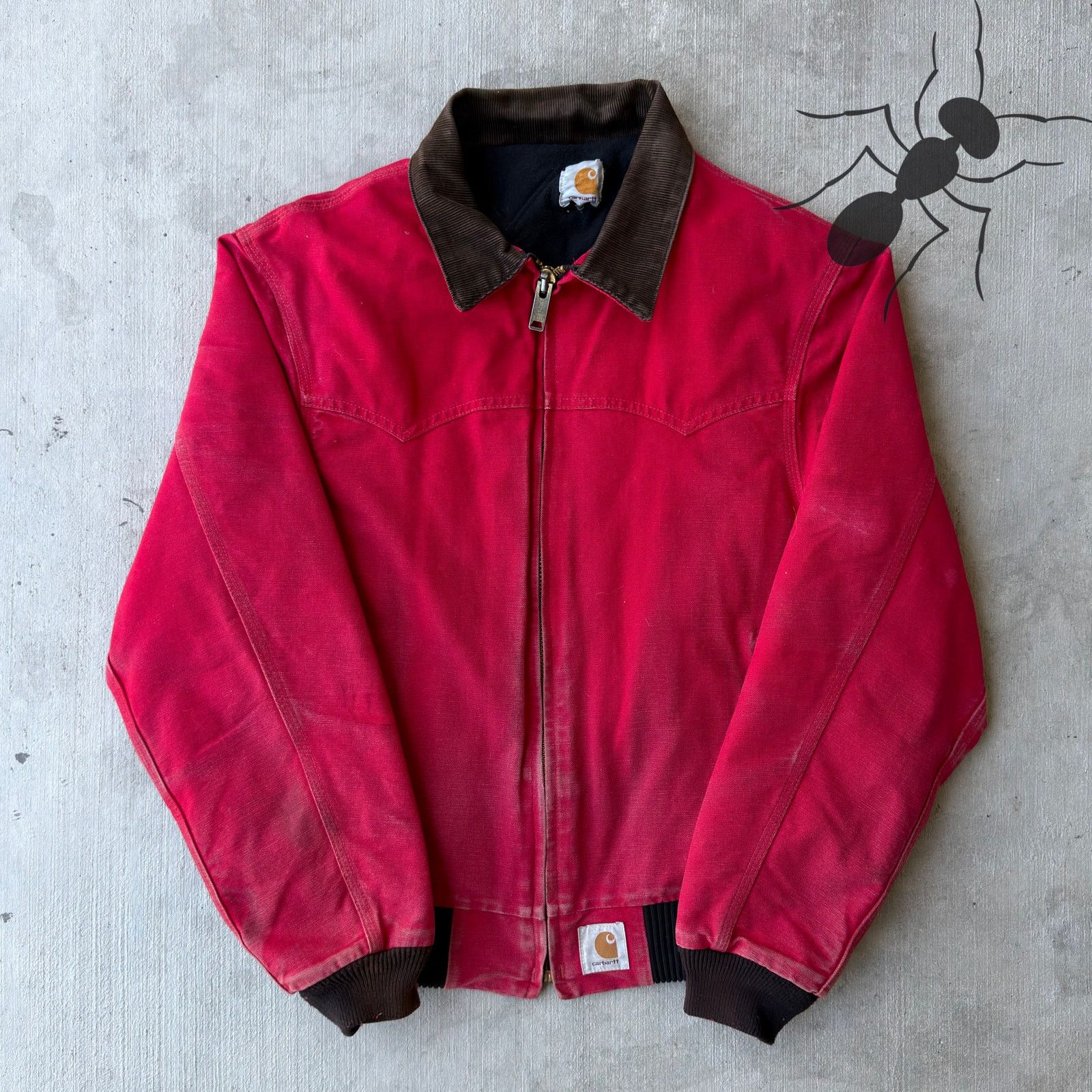 Carhartt × Streetwear × Vintage Vintage Carhartt Crimson Sante Fe