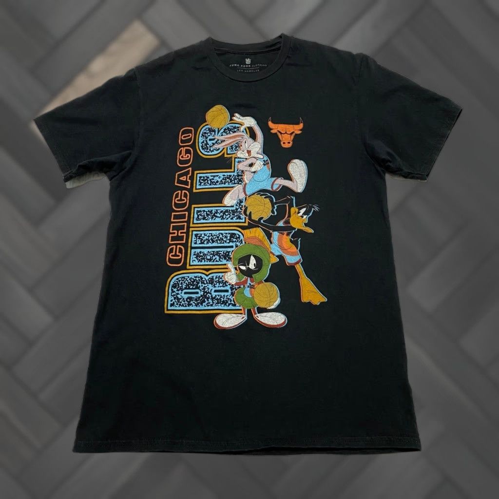 Junk Food VINTAGE Junk Food Chicago Bulls Bugs Bunny Space Jam A New Legacy T-Shirt Mens M Black Size US M / EU 48-50 / 2 - 1 Thumbnail