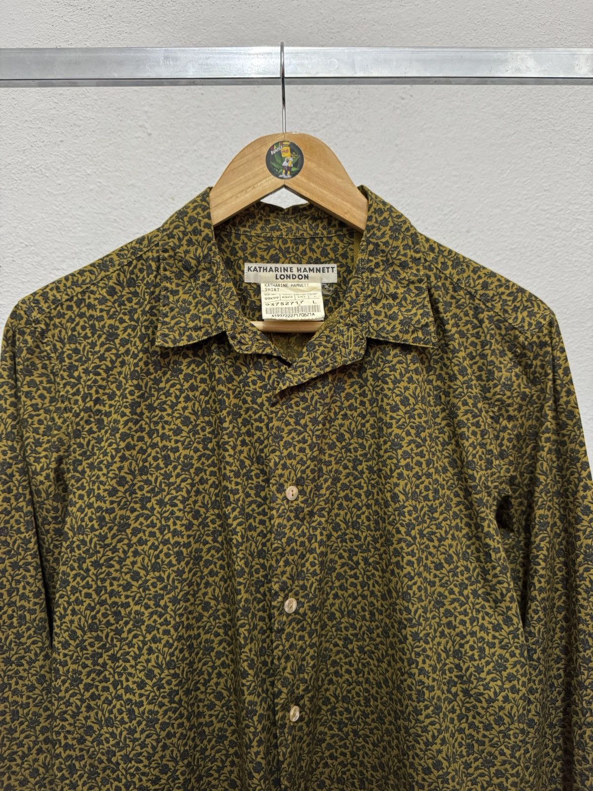 Japanese Brand × Katharine Hamnett London Katharine Hamnett London full print button up shirt Size US M / EU 48-50 / 2 - 2 Thumbnail